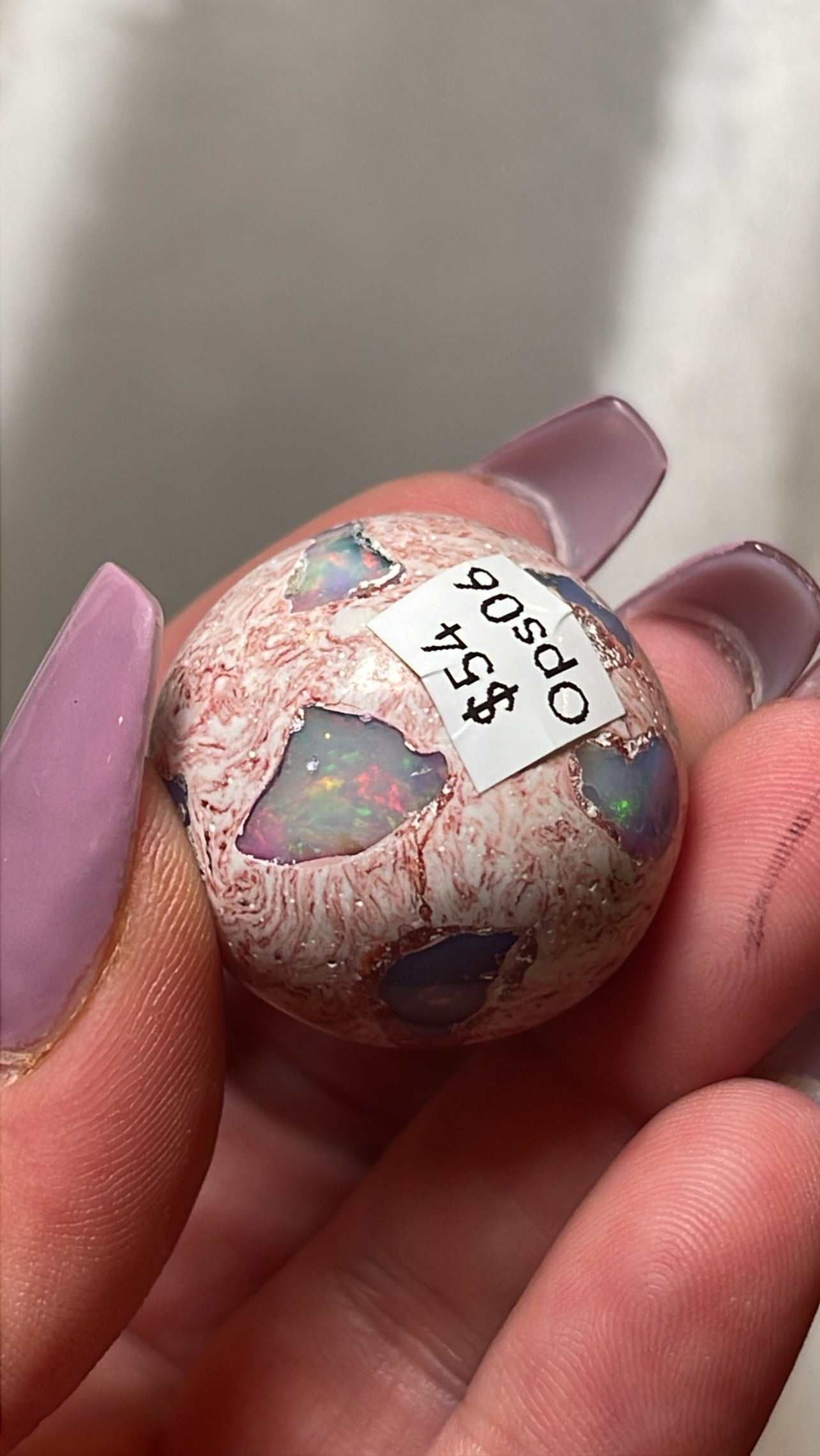 Mexican Fire Opal AAA Sphere