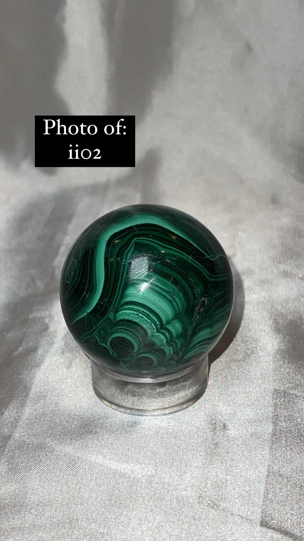 Malachite AA Large/XL Sphere