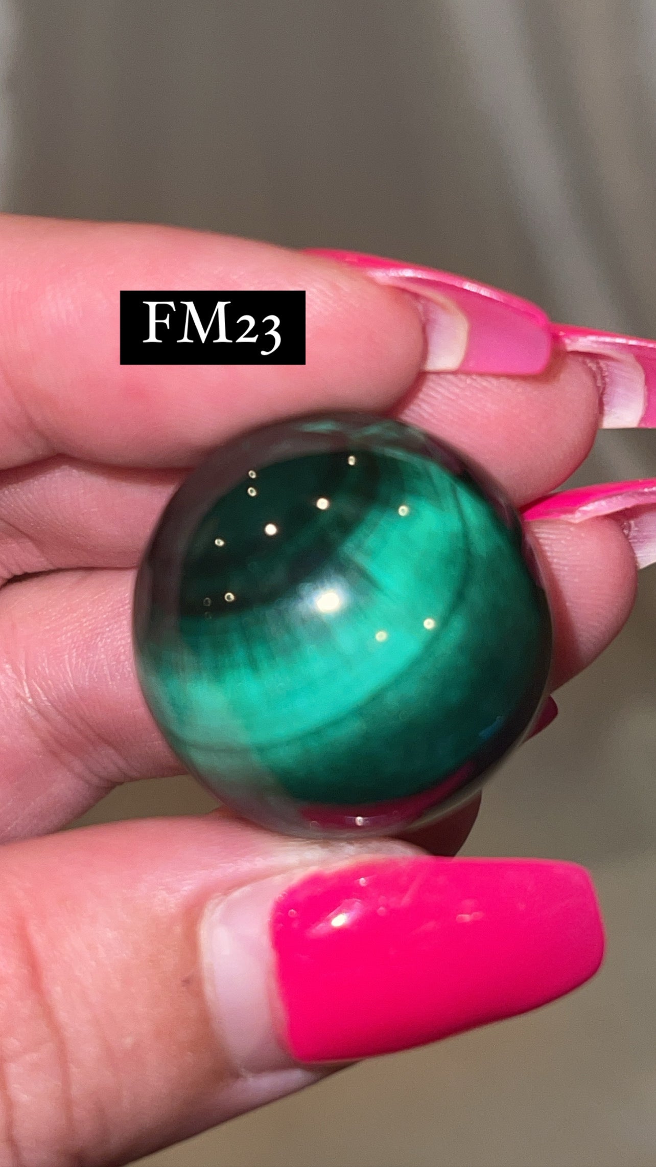 Velvet Fibrous Malachite AAA Sphere