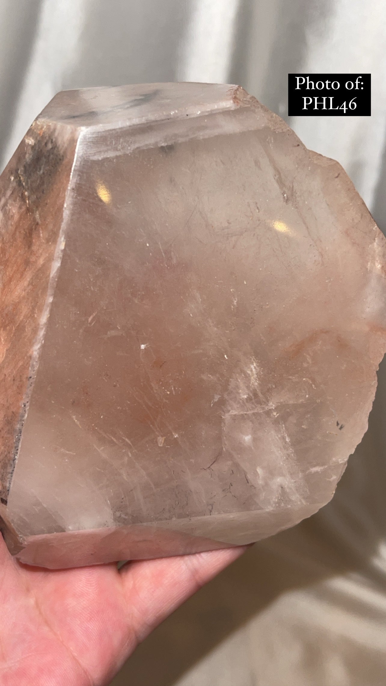 HIGH VIBRATION Hematite Lithium Semi Polished Point Large (one left!!!)