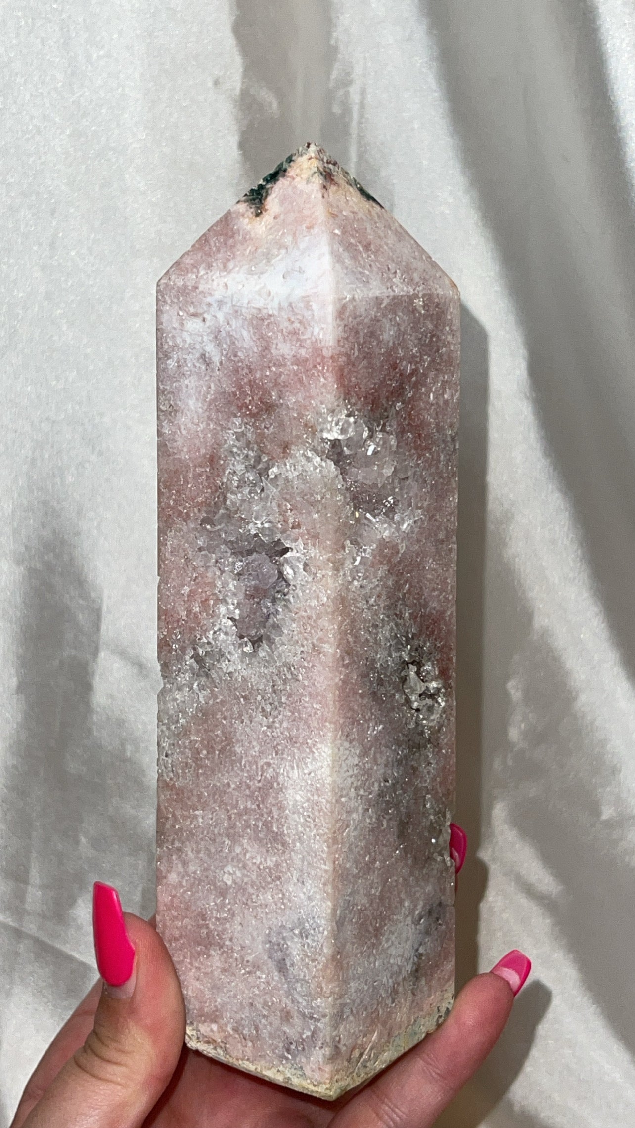 Pink Amethyst Large Tower