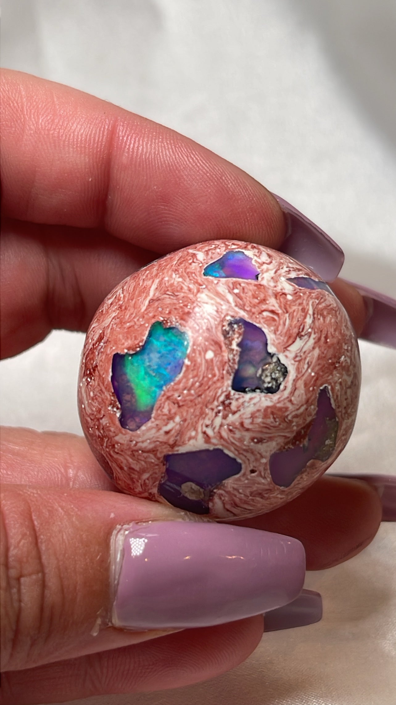 Mexican Fire Opal AAA Sphere