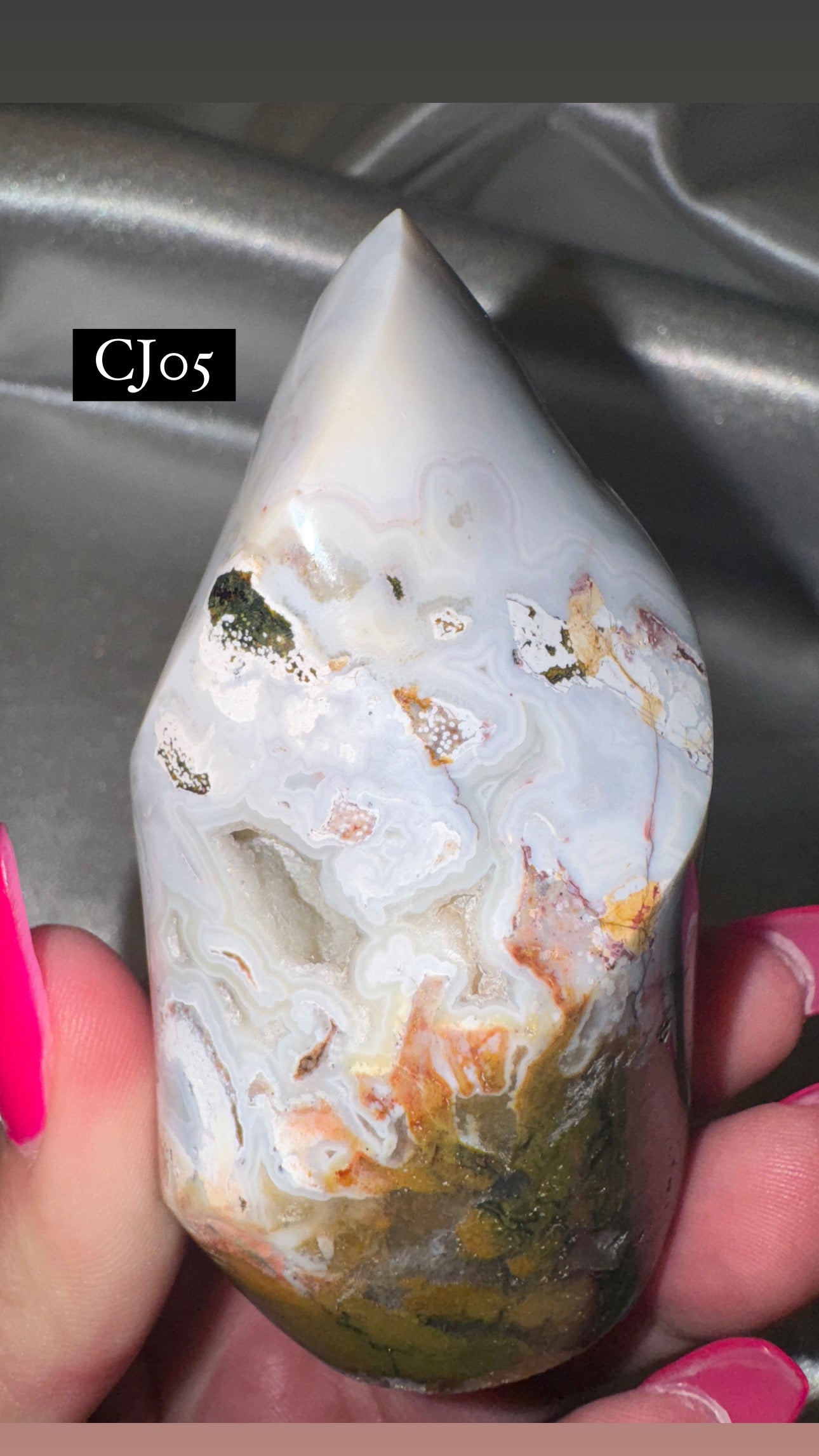 Cosmic Ocean Jasper AAA Flames