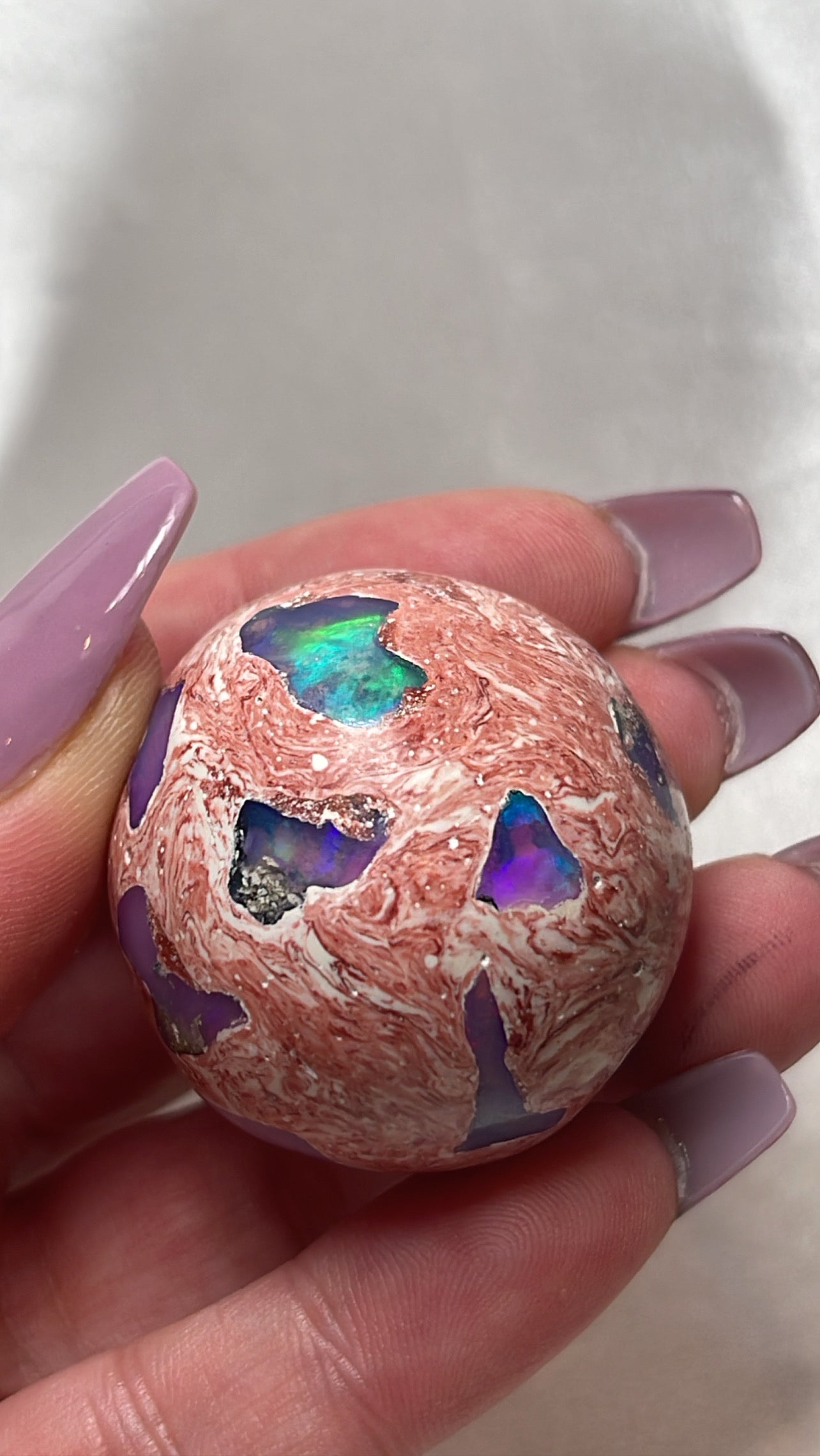 Mexican Fire Opal AAA Sphere