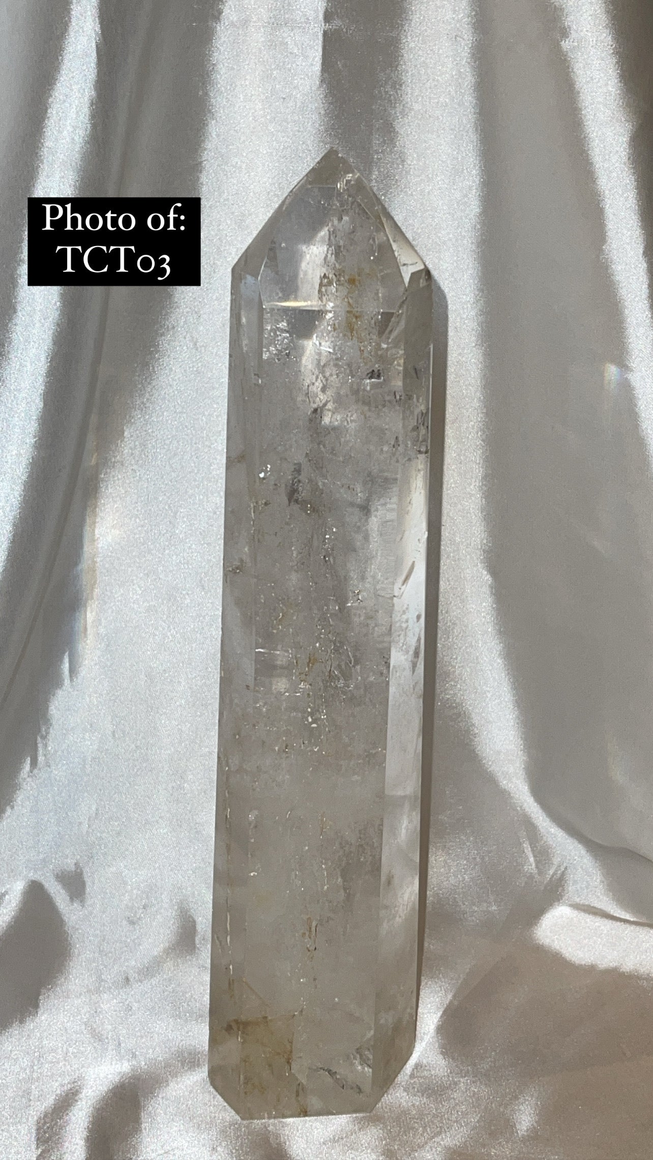 Clear Quartz AAA XXL Tower