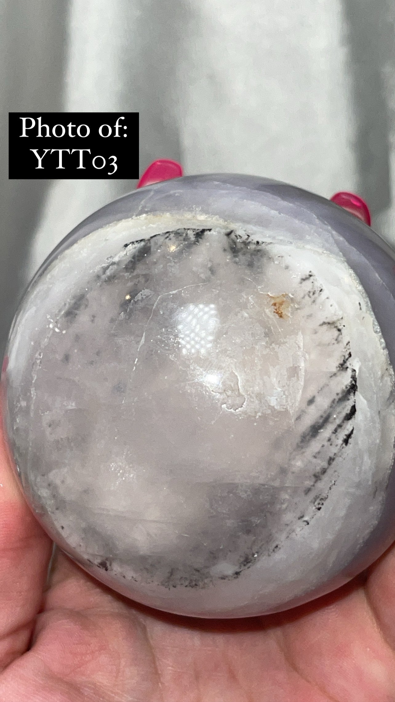 Yttrium Fluorite XL Sphere