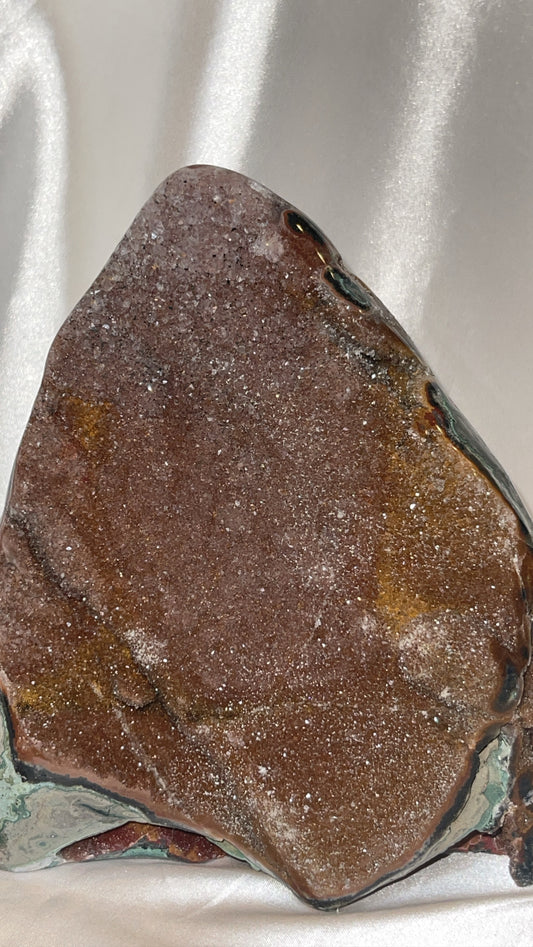 Druzy Galaxy Amethyst AAA XXL Cutbase