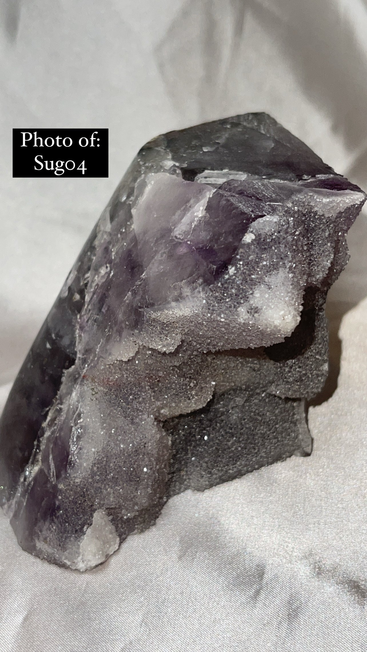 Sugar Amethyst Large Cutbase