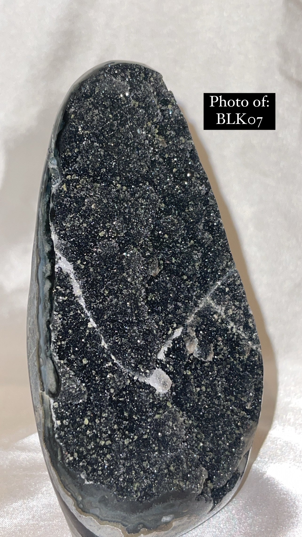 Black Amethyst Cut Base