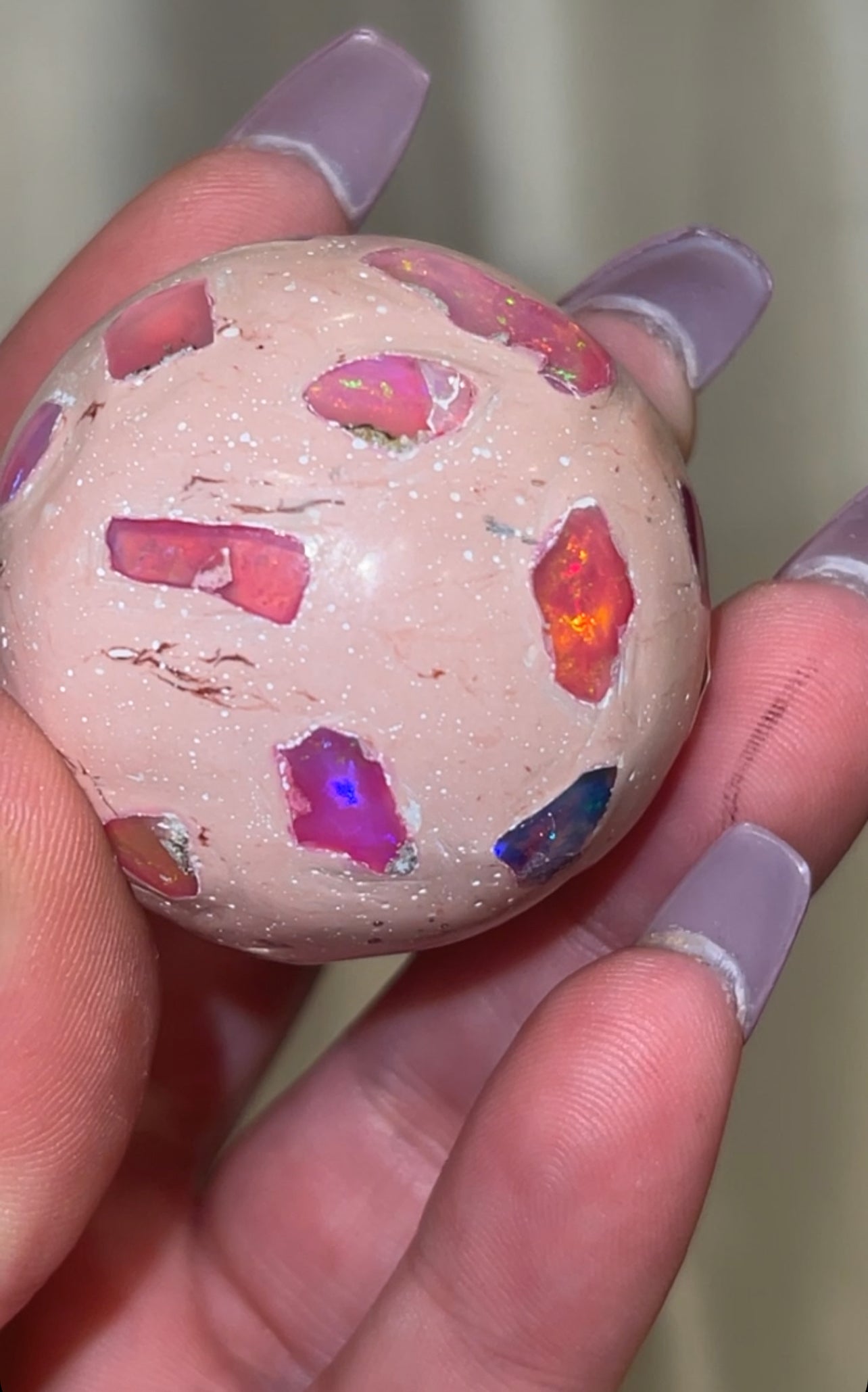 Mexican Fire Opal AAA Sphere