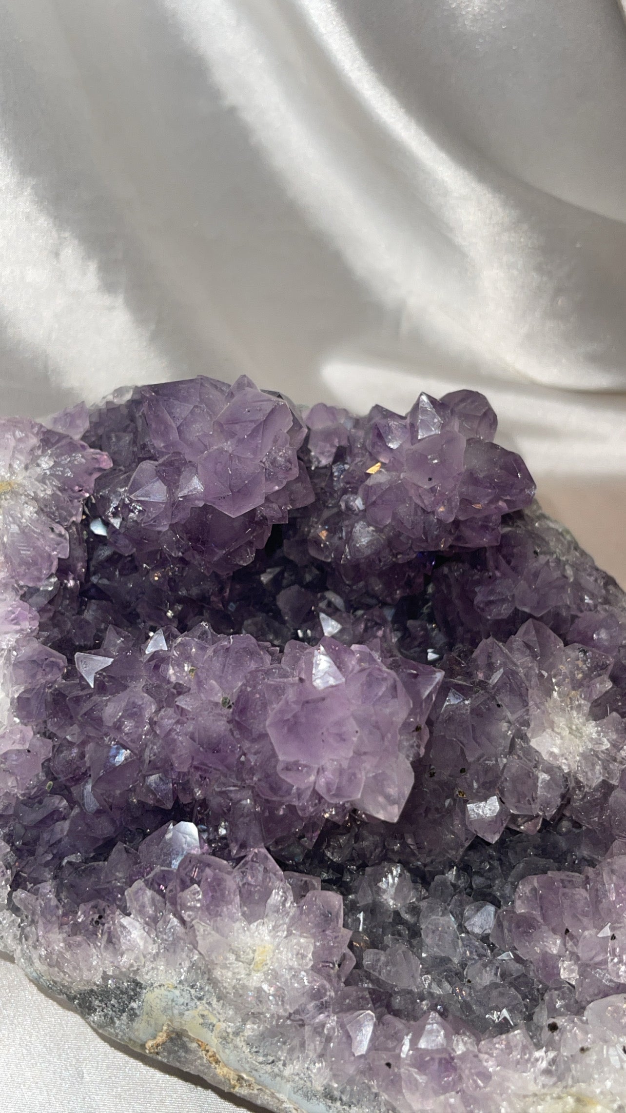 Amethyst Stalachtite Geode XXXL Display