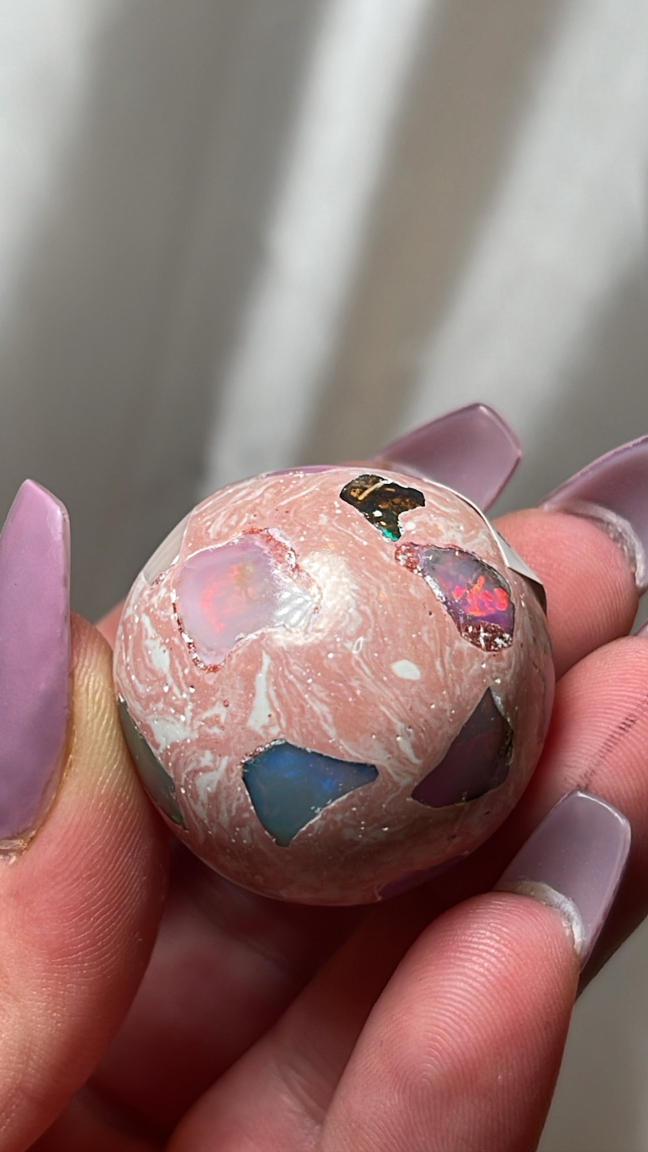 Mexican Fire Opal AAA Sphere