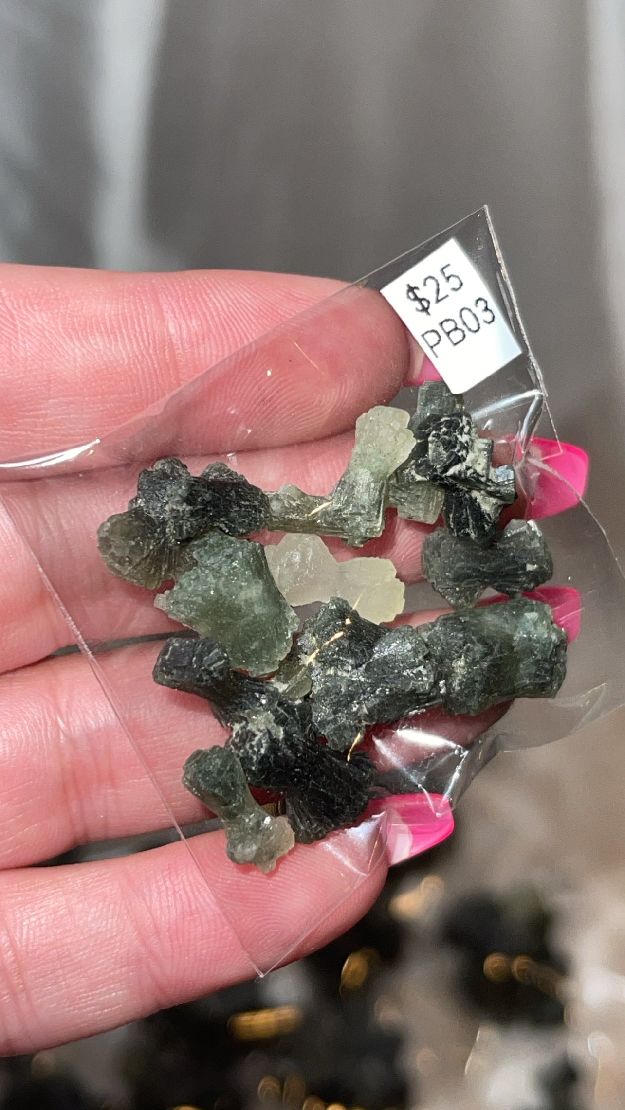 Prehnite Epidote Bowtie Bundle