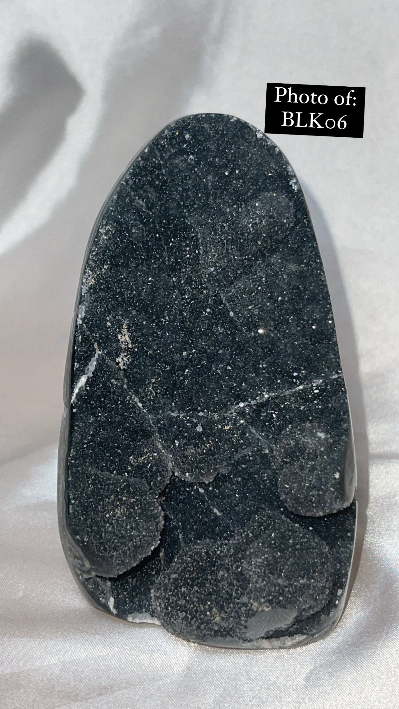 Black Amethyst Cut Base