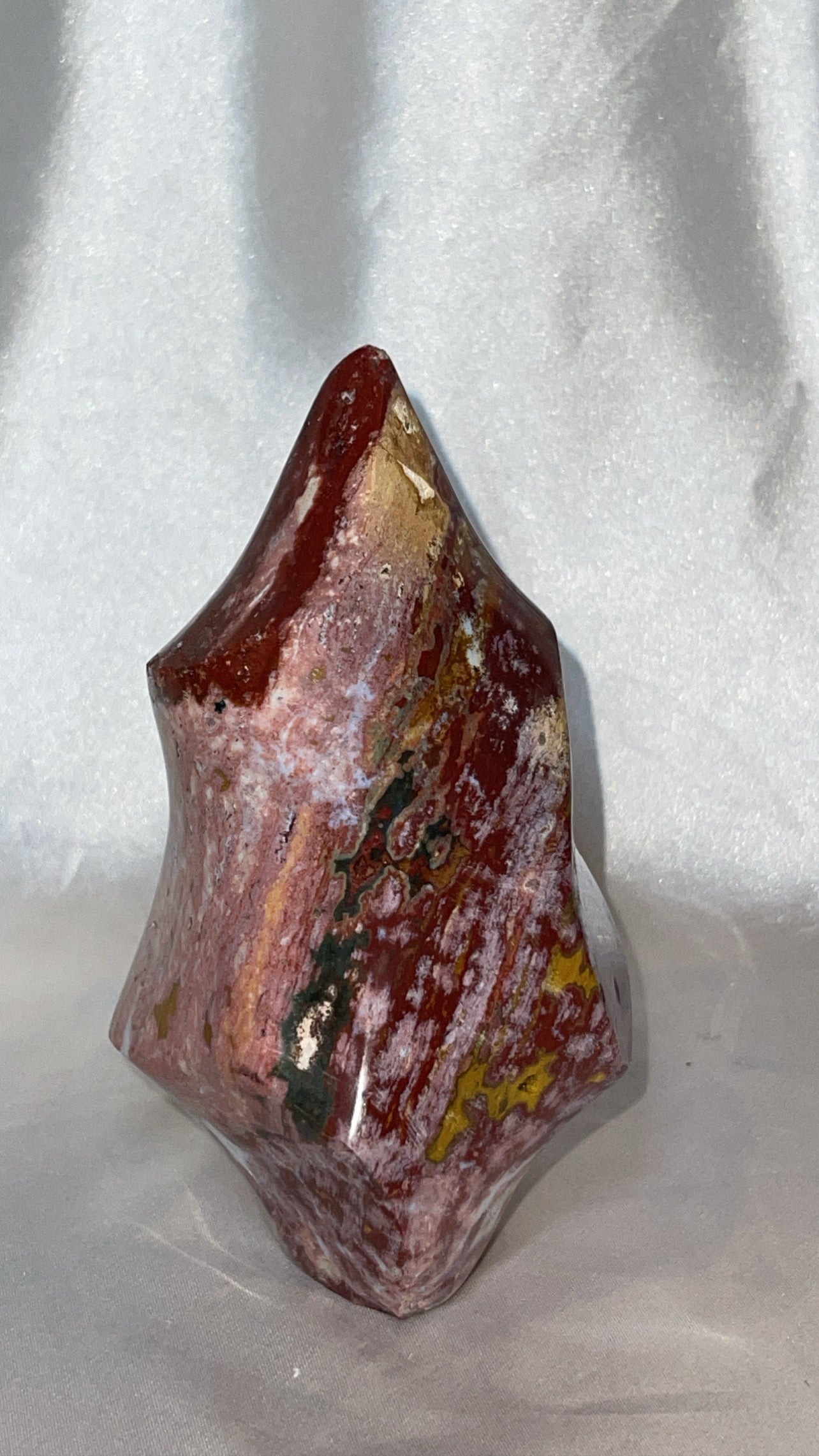 Pink Ocean Jasper AAA Large Flame