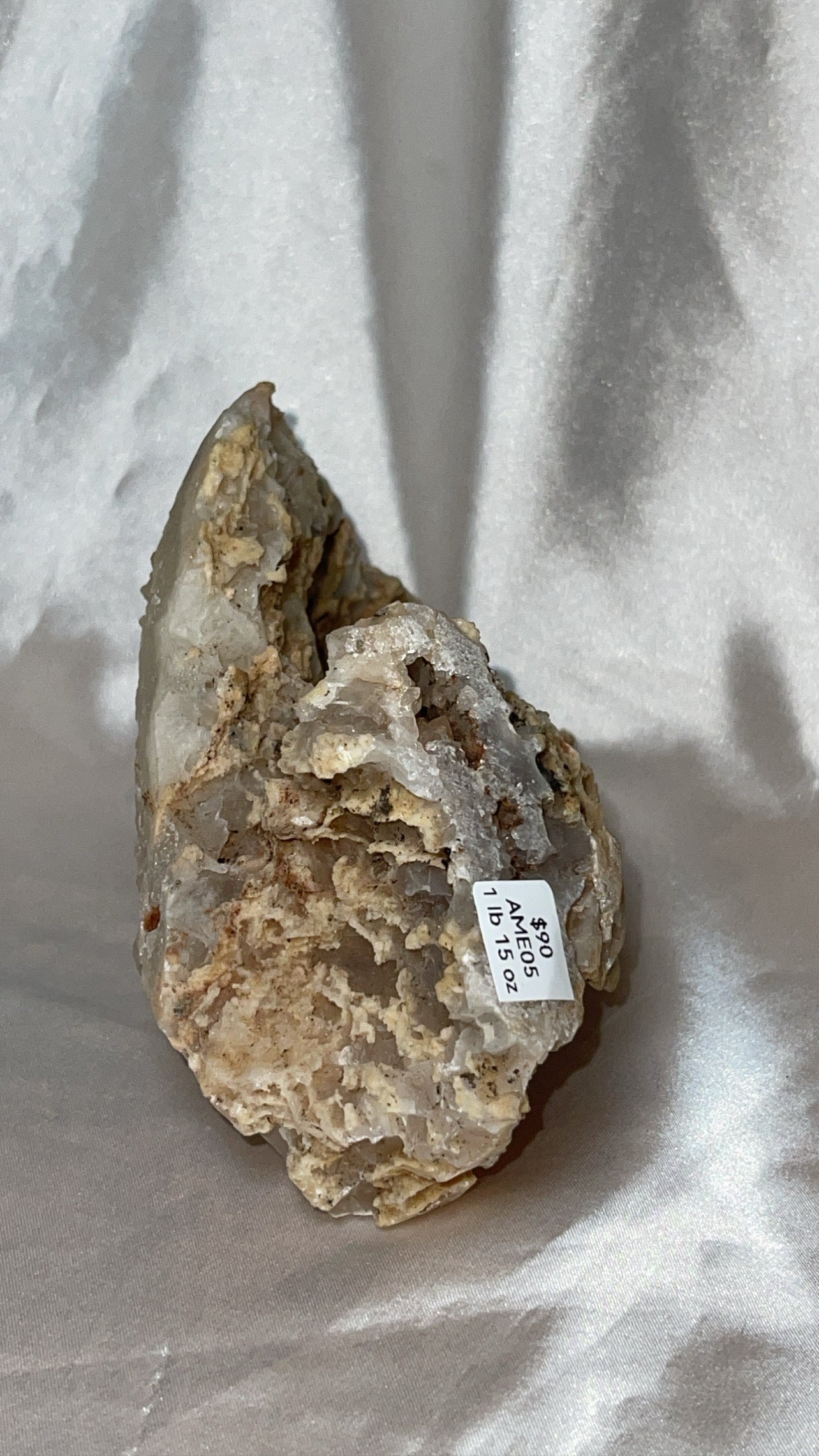 Druzy Pink Amethyst Large Cut Base