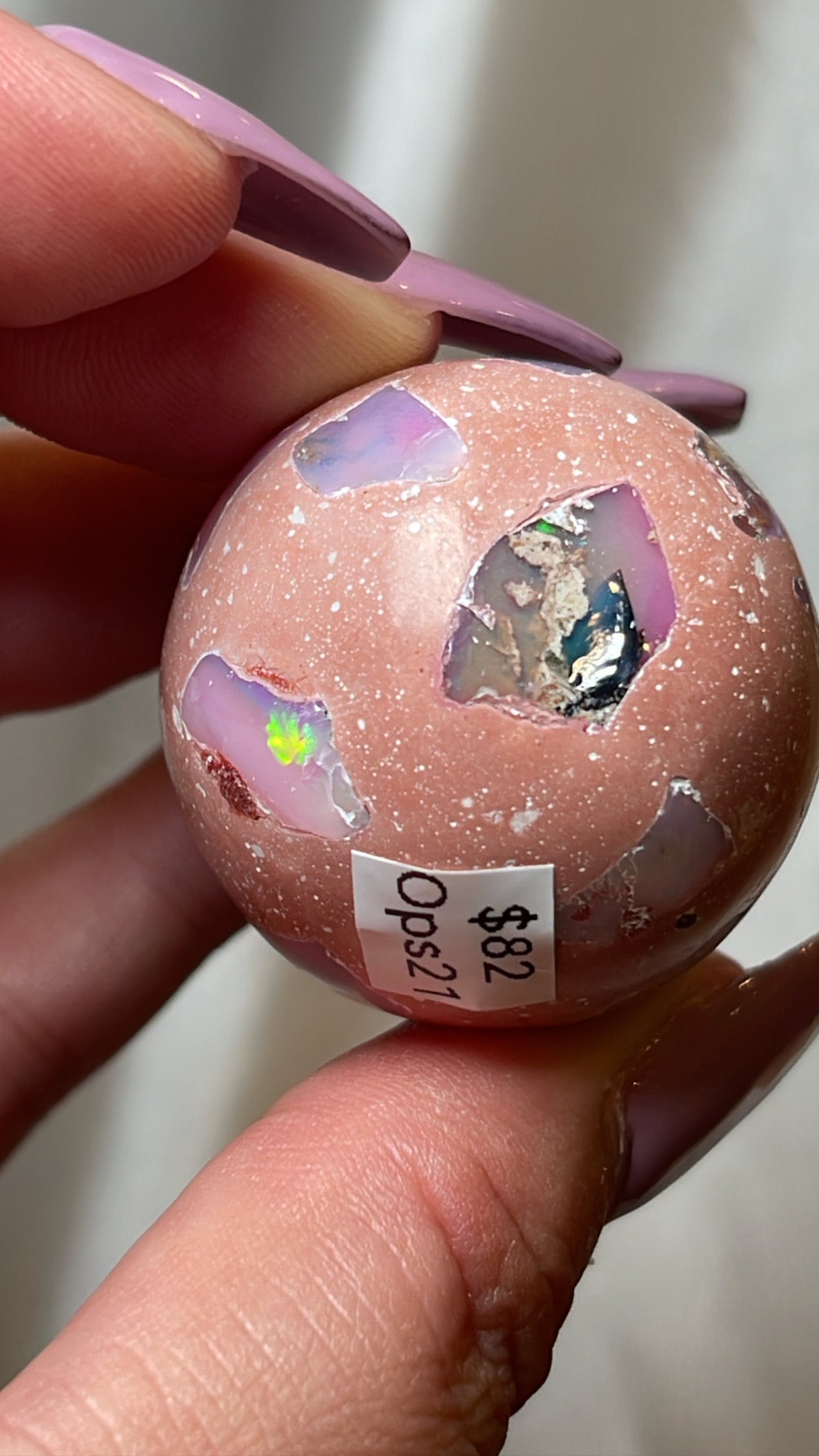 Mexican Fire Opal AAA Sphere