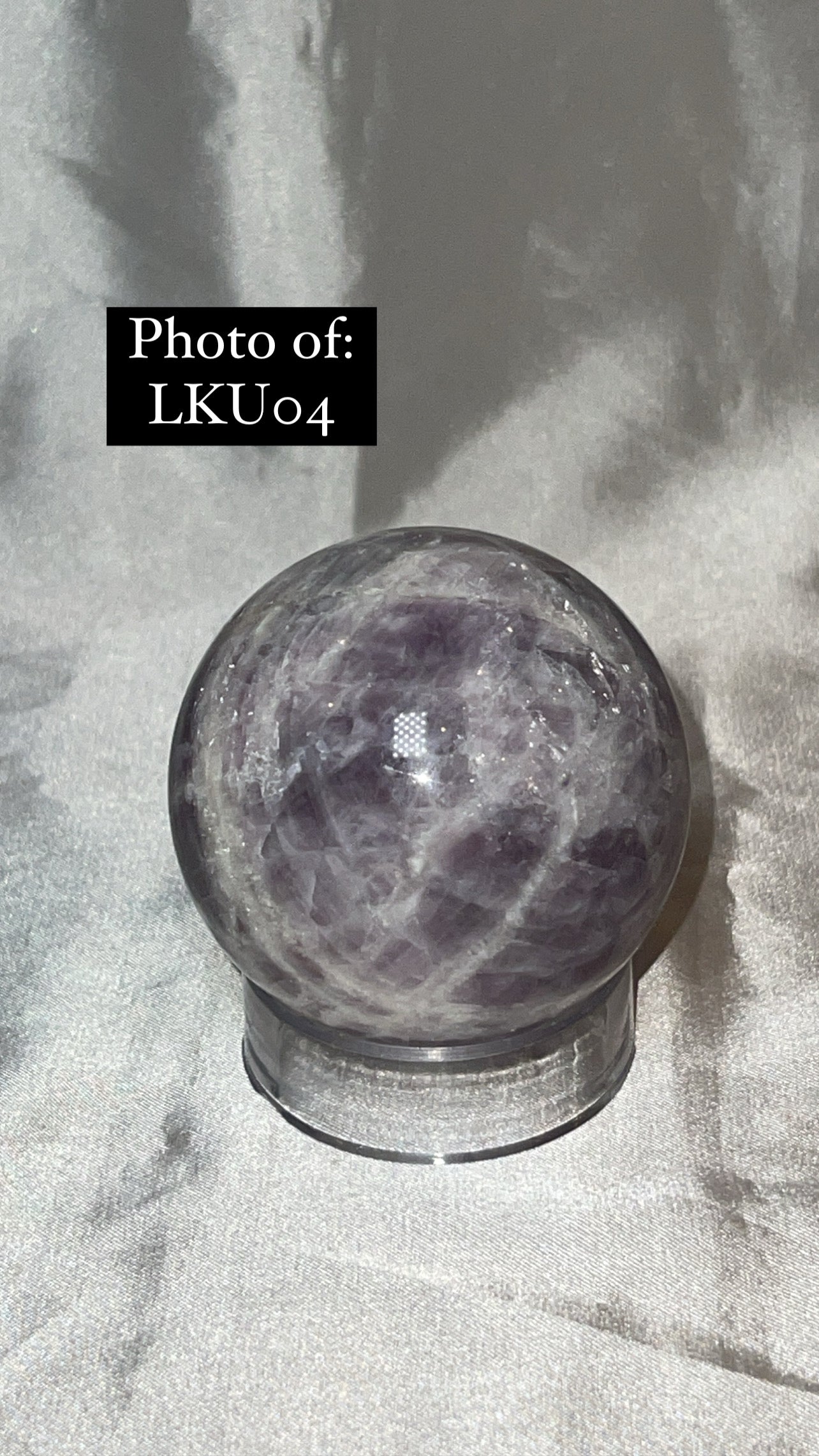 Kunzite High Grade Large Sphere