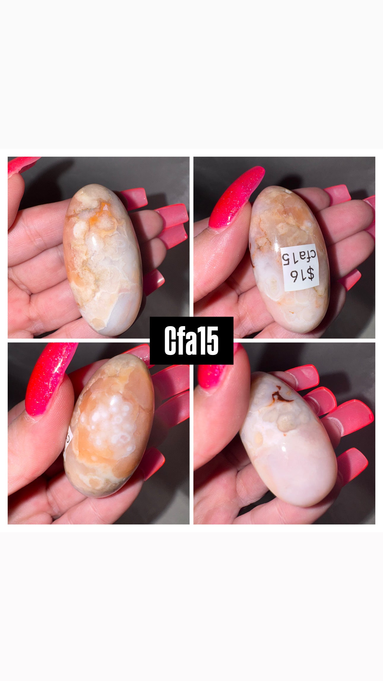 Carnelian Flower Agate Shiva