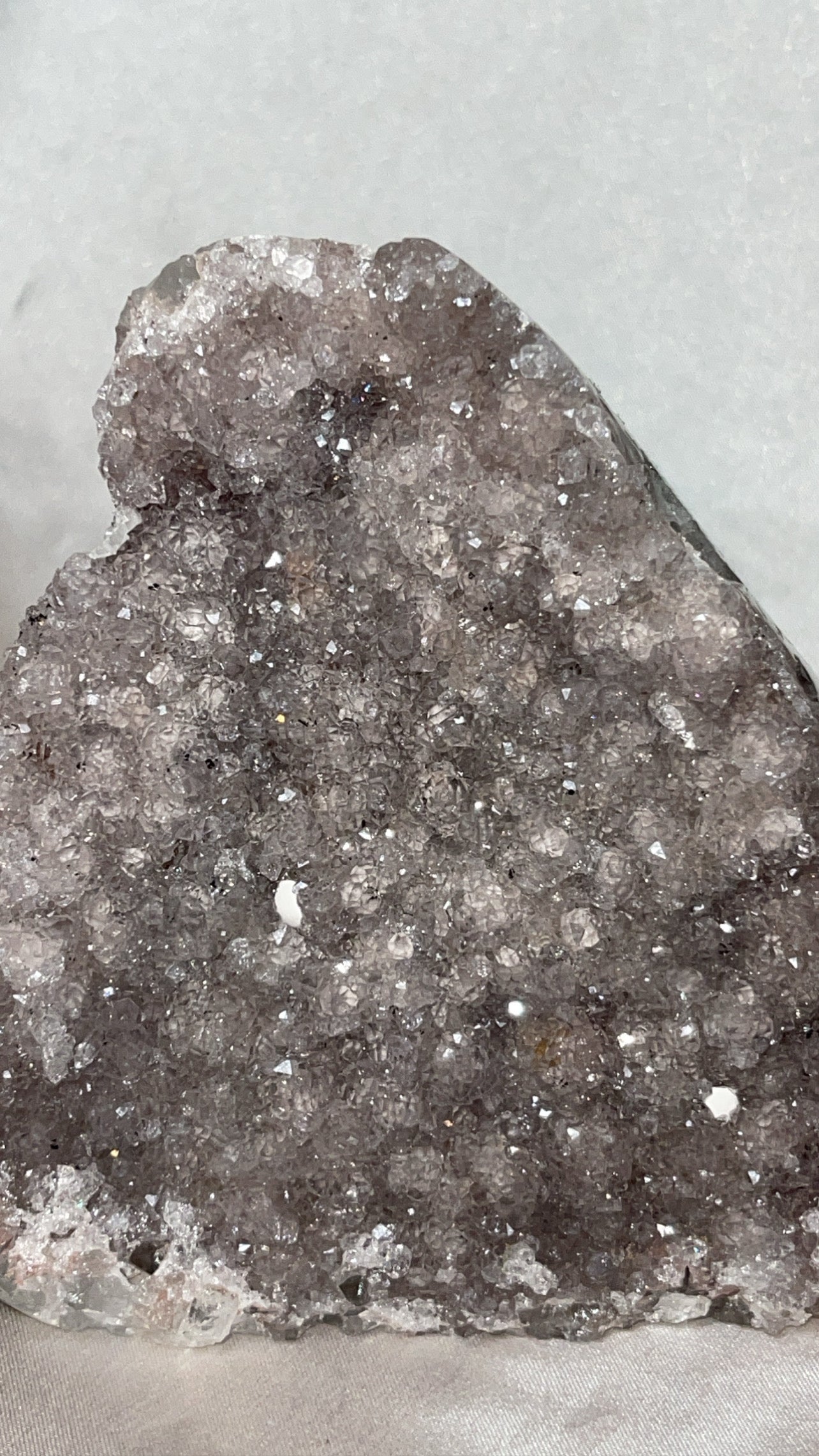 Druzy Galaxy Amethyst Cut Base