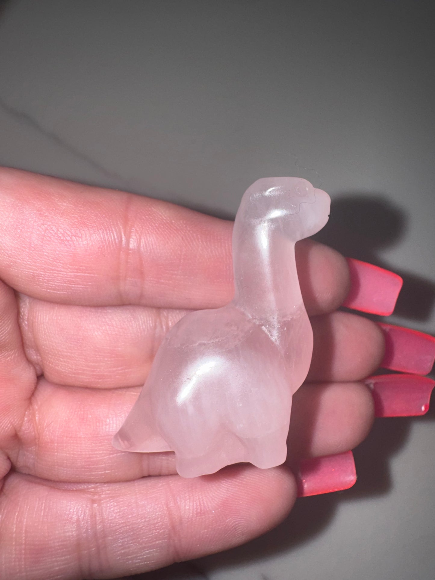 Crystal Small Dinosaur Carving