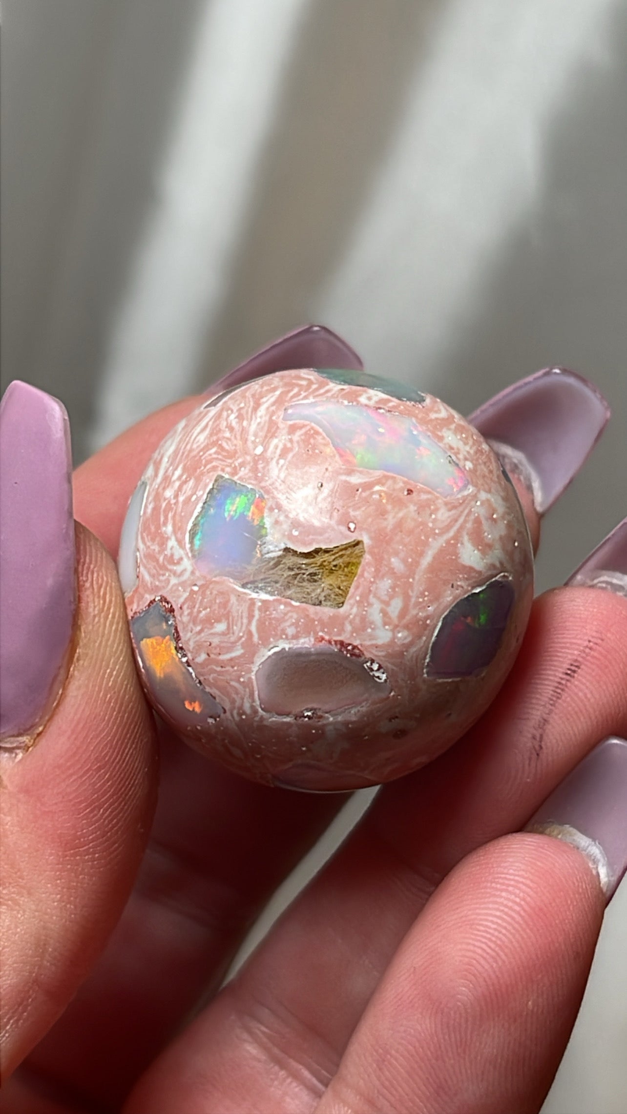 Mexican Fire Opal AAA Sphere