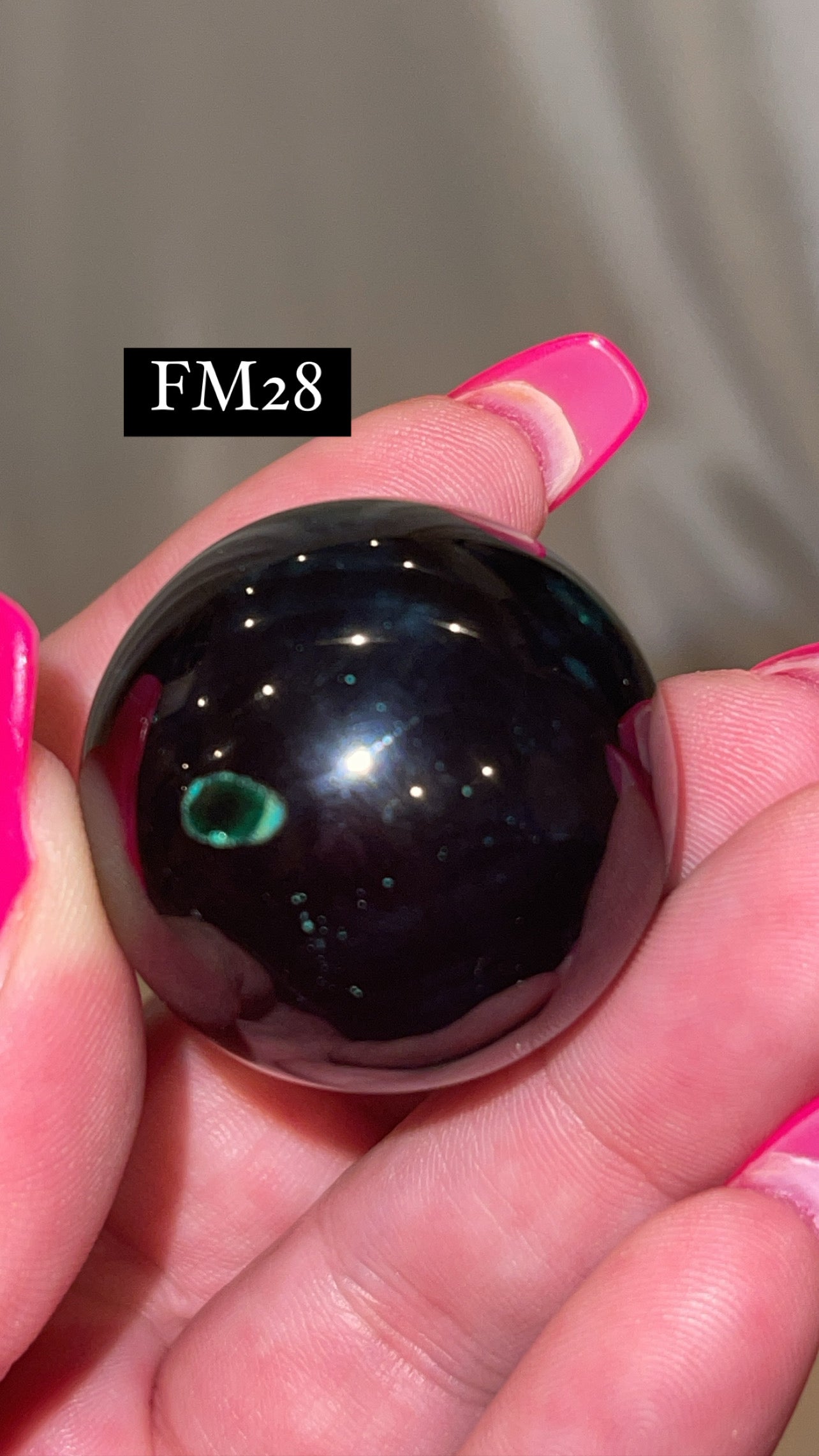 Velvet Fibrous Malachite AAA Sphere