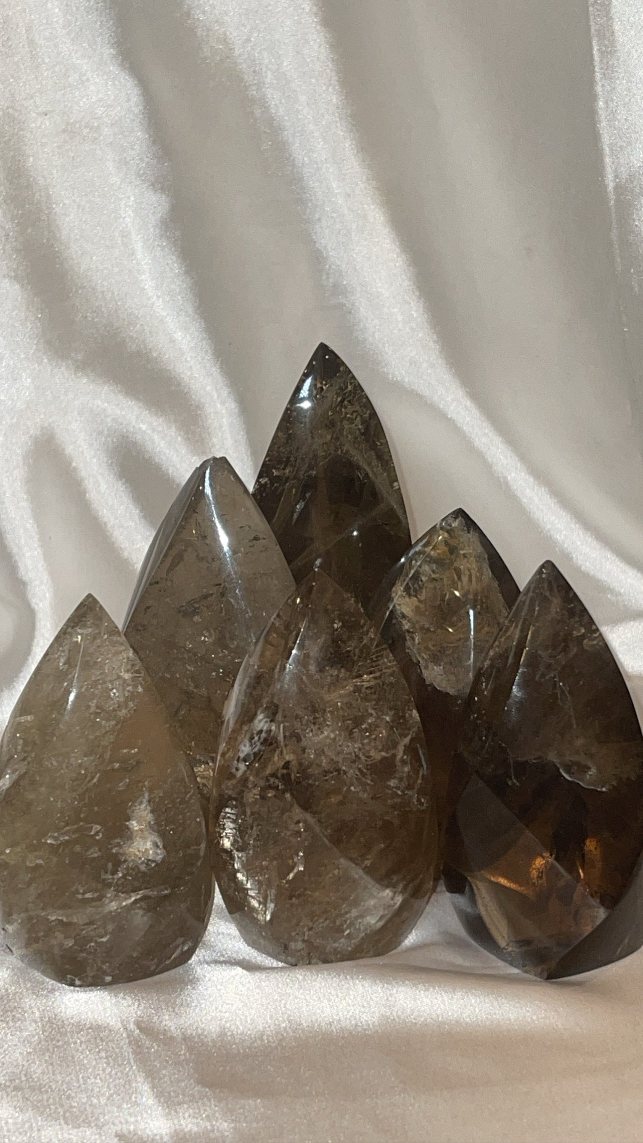 Smoky Quartz AAA Flame