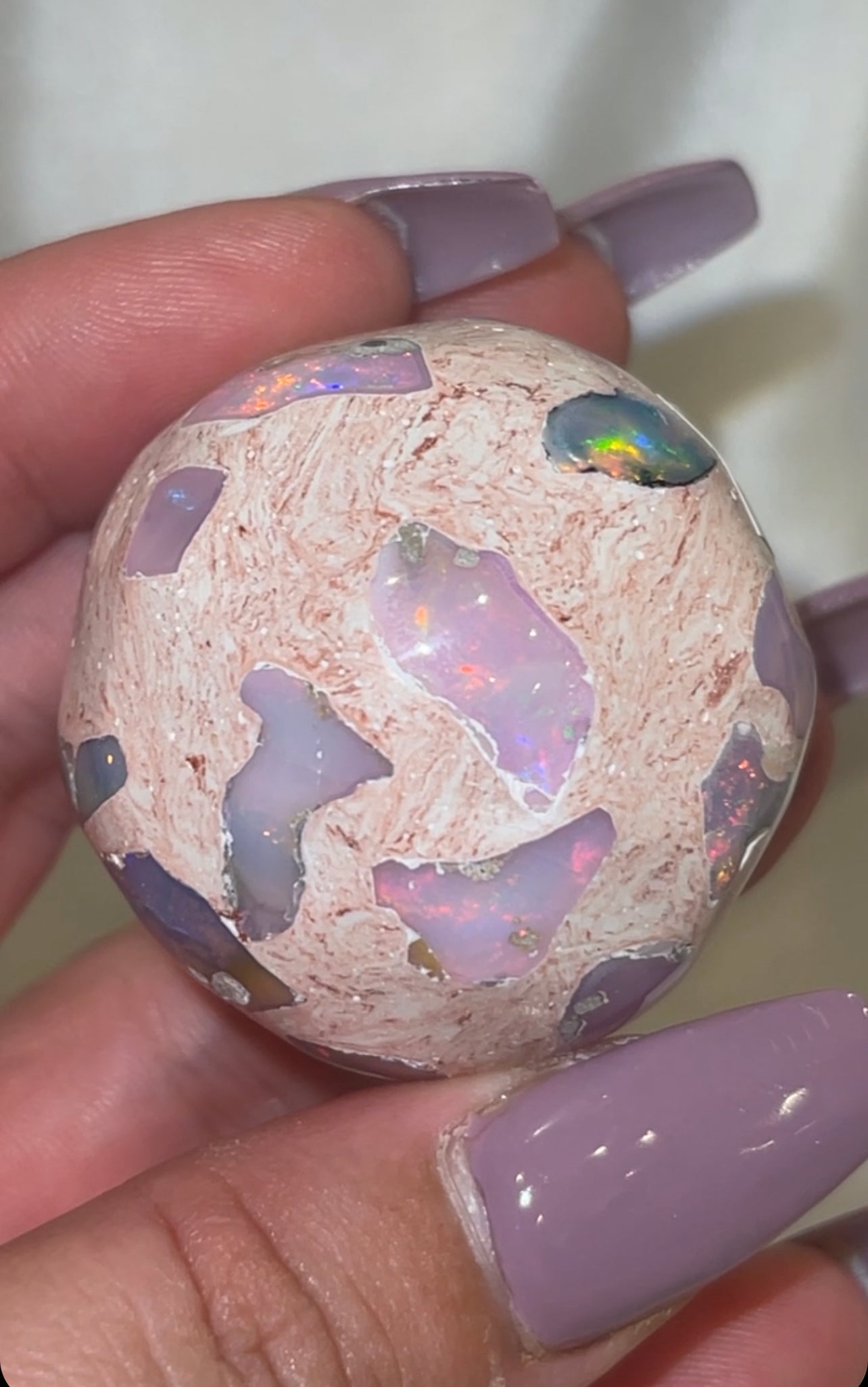 Mexican Fire Opal AAA Sphere