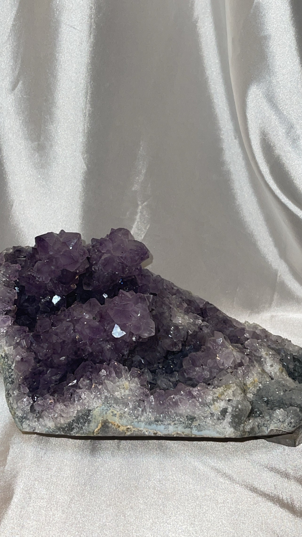 Amethyst Stalachtite Geode XXXL Display