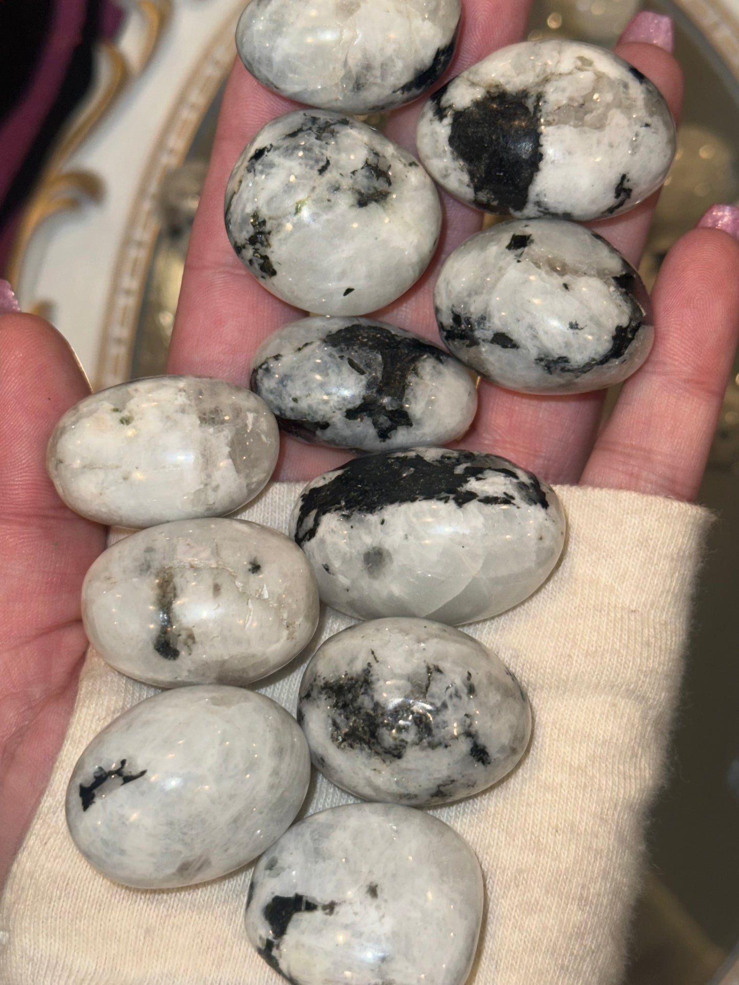 Rainbow Moonstone Tumble