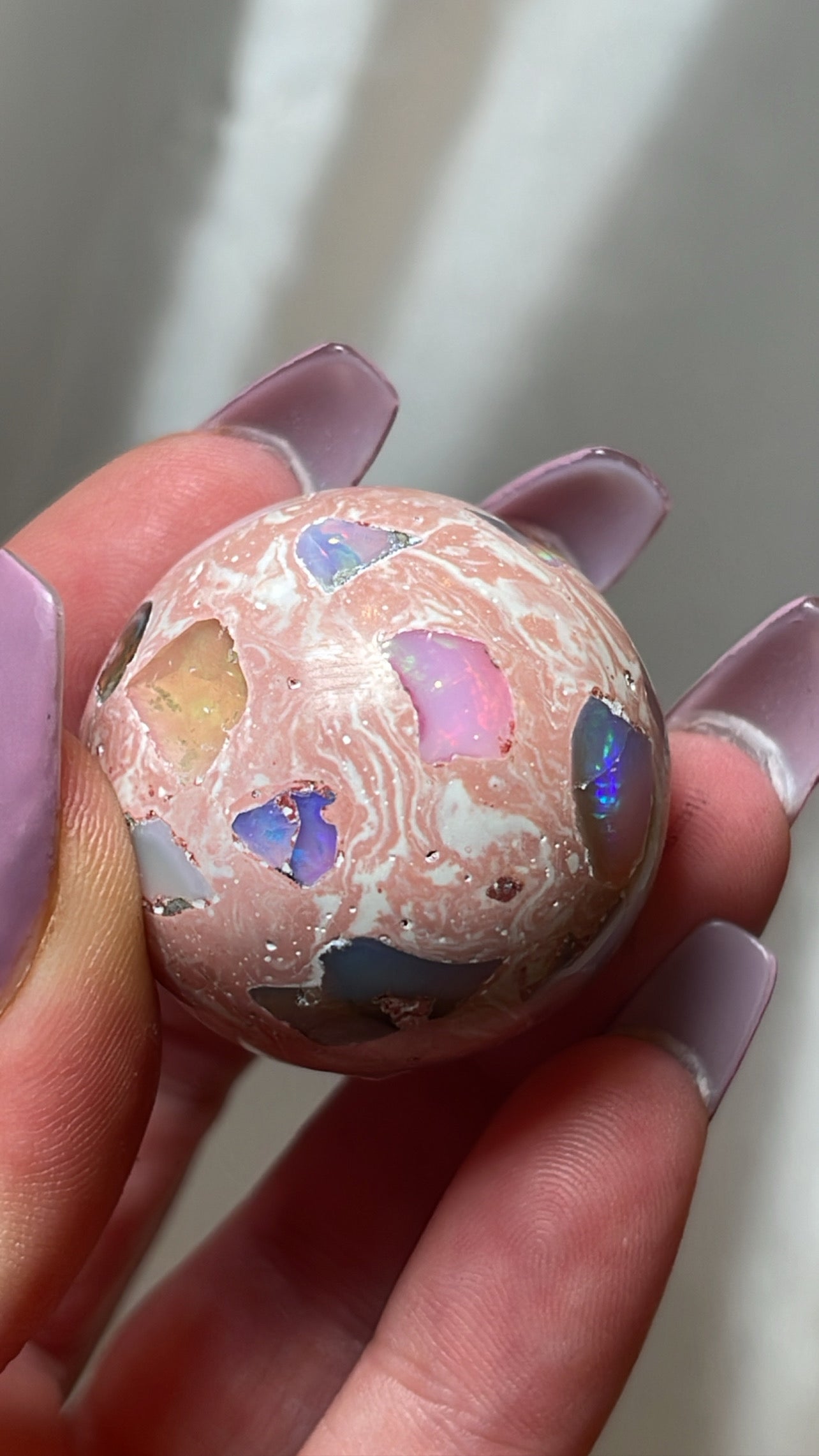 Mexican Fire Opal AAA Sphere