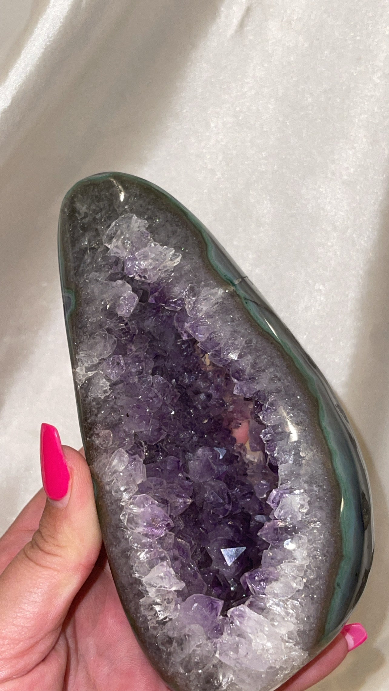 Amethyst Agate High Quality Freeform