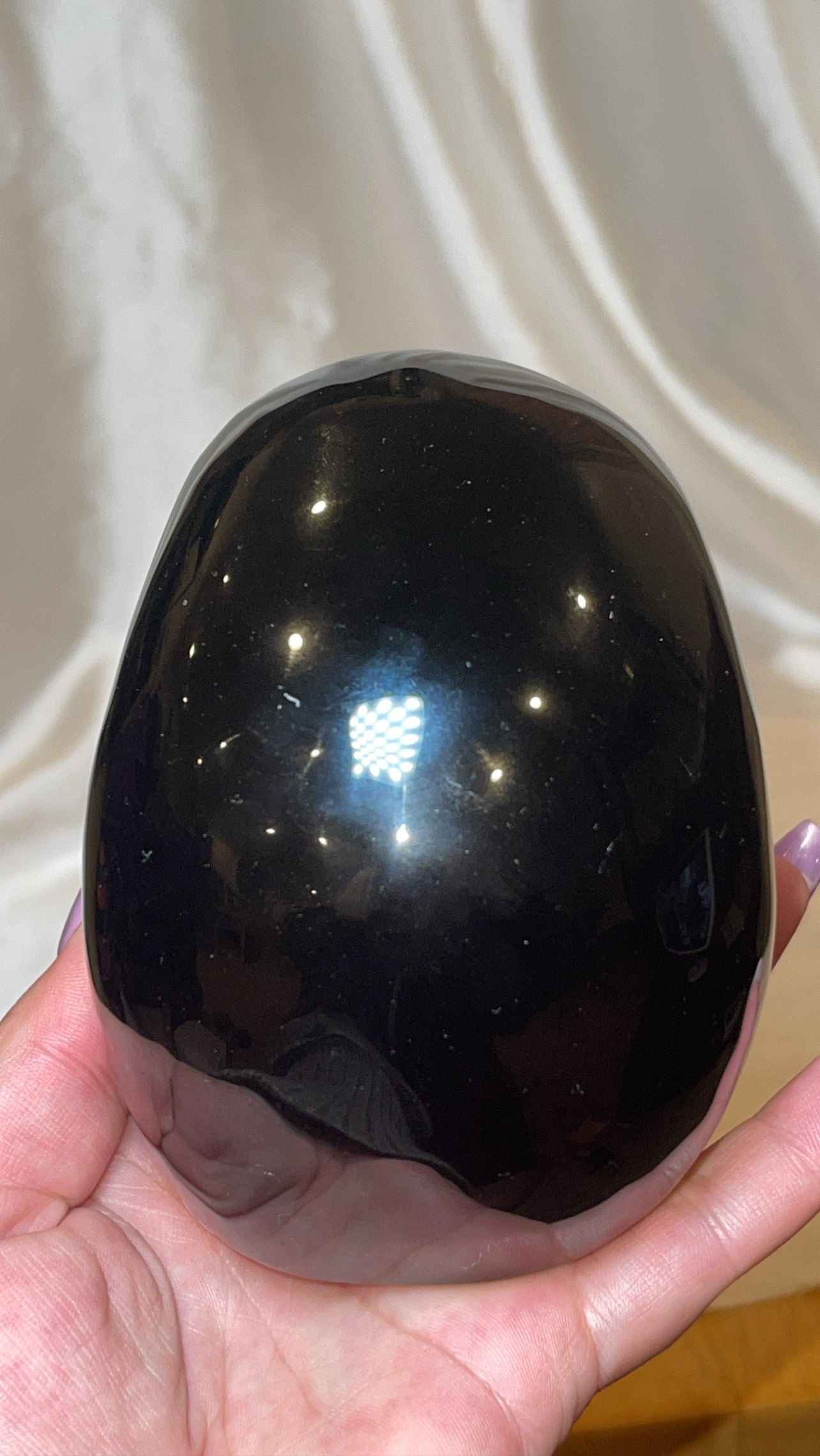 Obsidian Hollow XL Skull