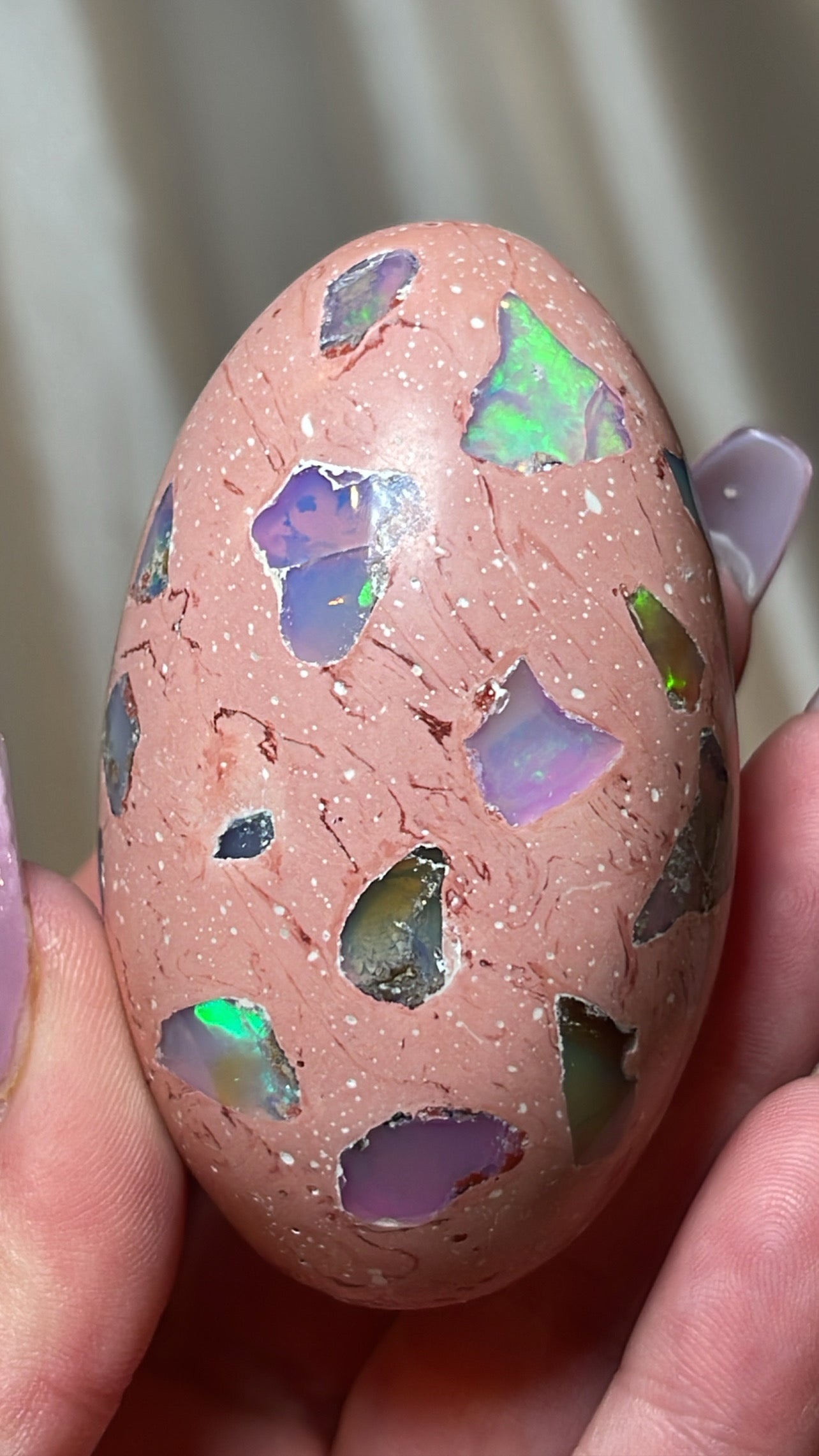 Mexican Fire Opal AAA Egg