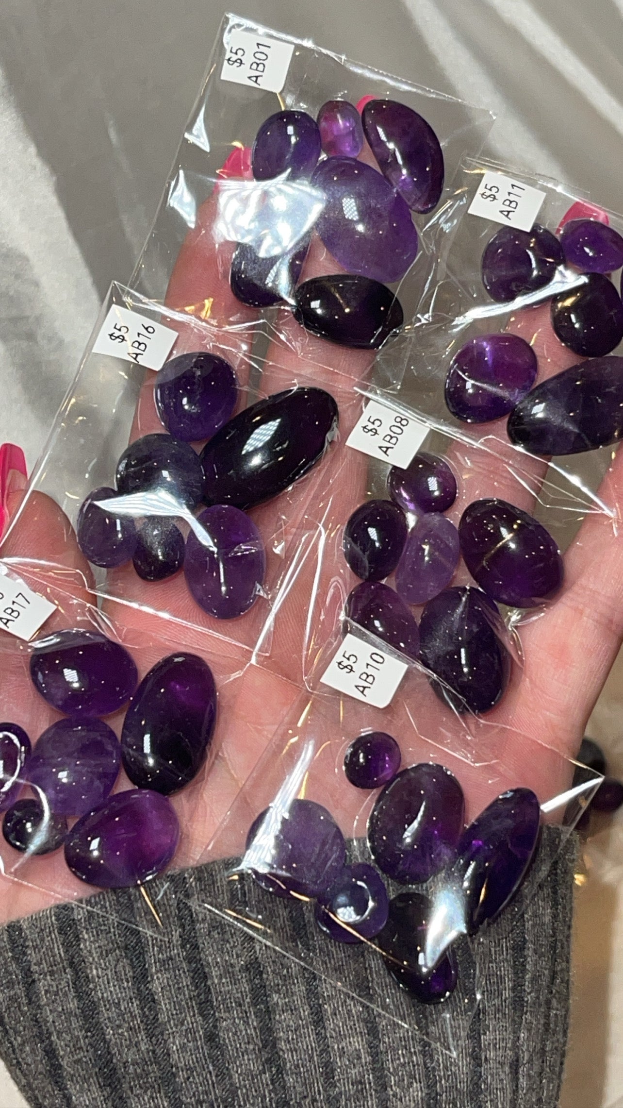 Amethyst AAA Polished Bundle