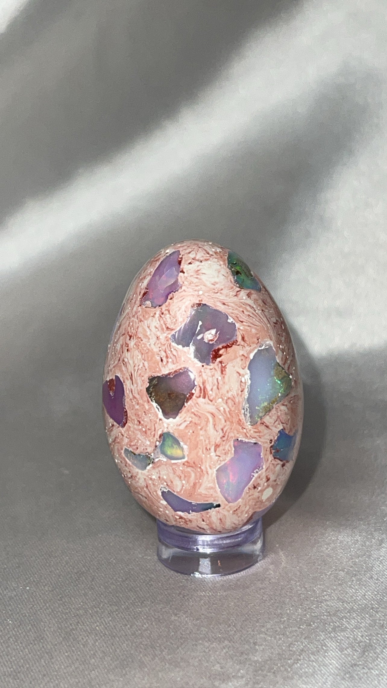 Mexican Fire Opal AAA Egg