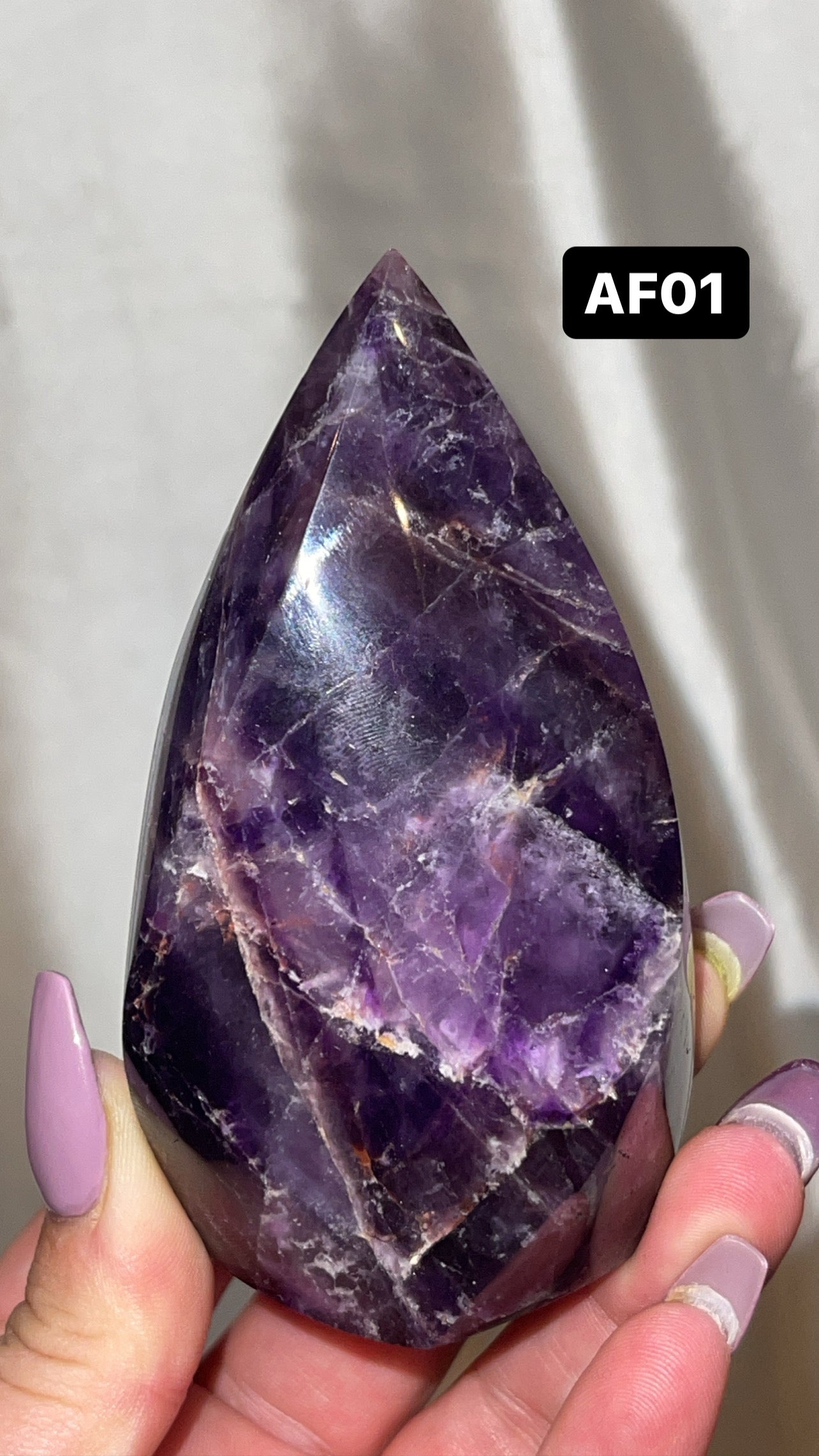 Amethyst AAA Flame (only 1 left!)