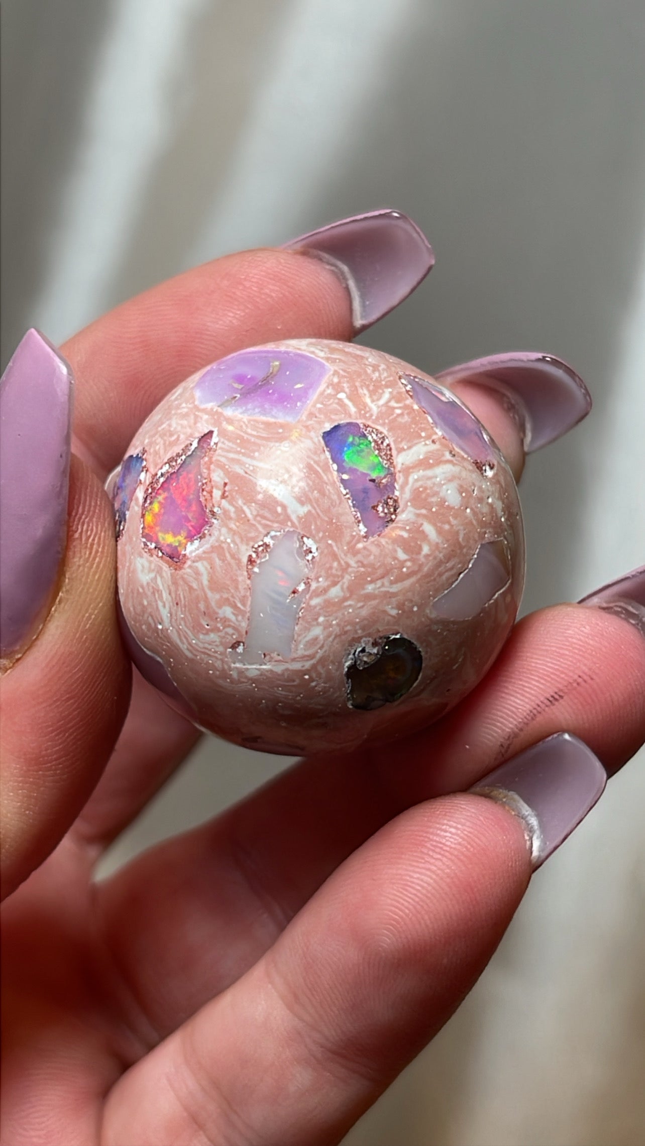 Mexican Fire Opal AAA Sphere