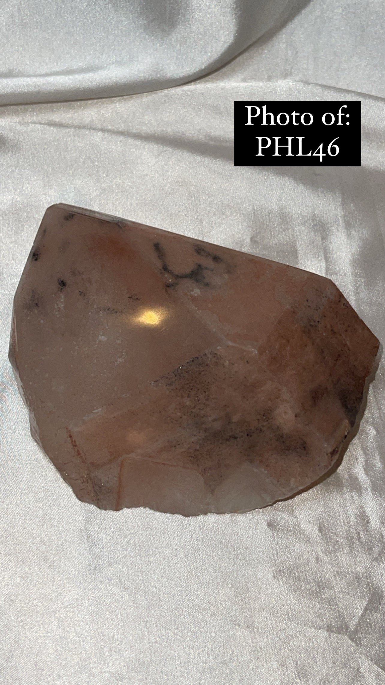 HIGH VIBRATION Hematite Lithium Semi Polished Point Large (one left!!!)