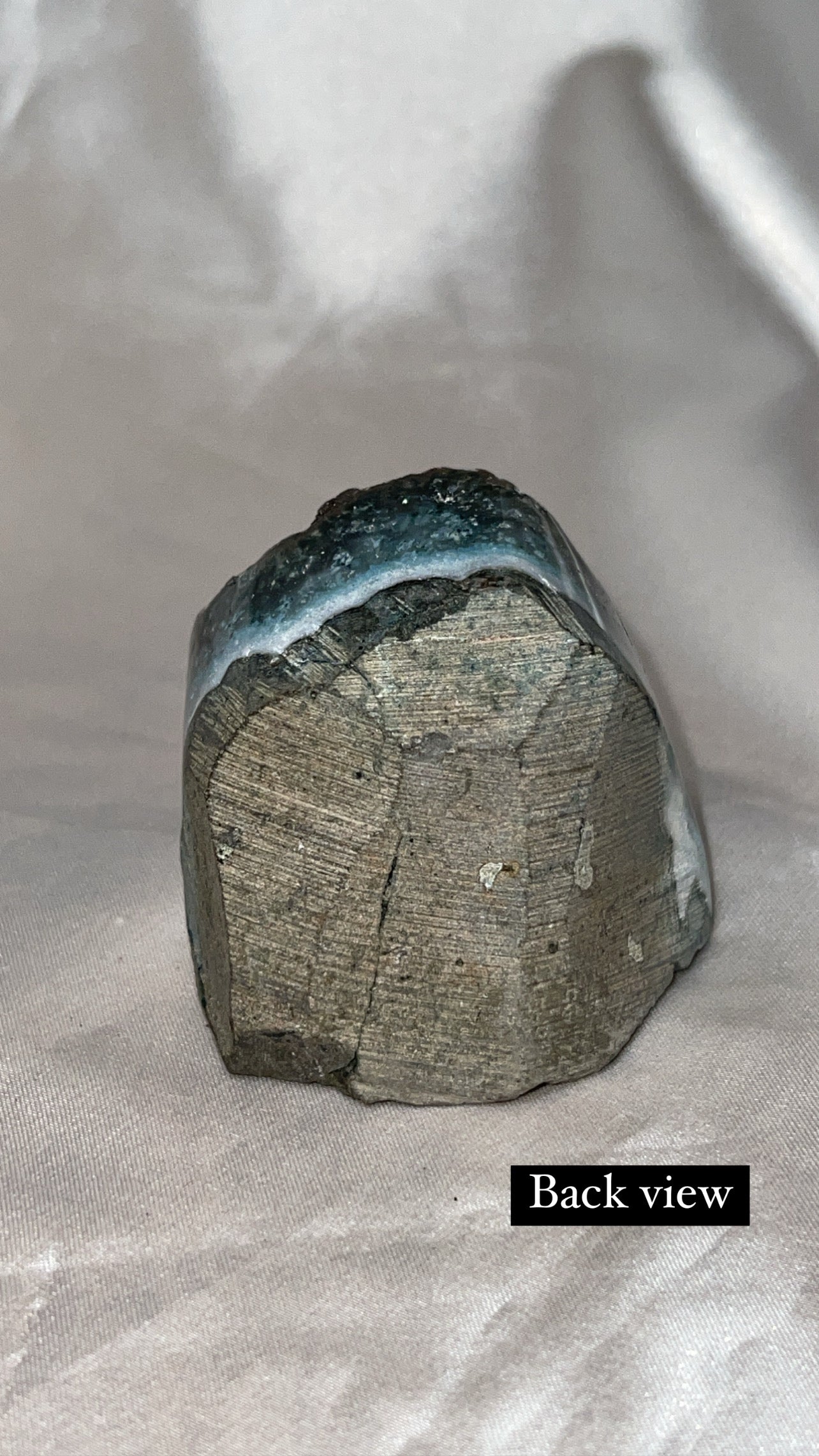 Druzy Black Galaxy Amethyst Cutbase