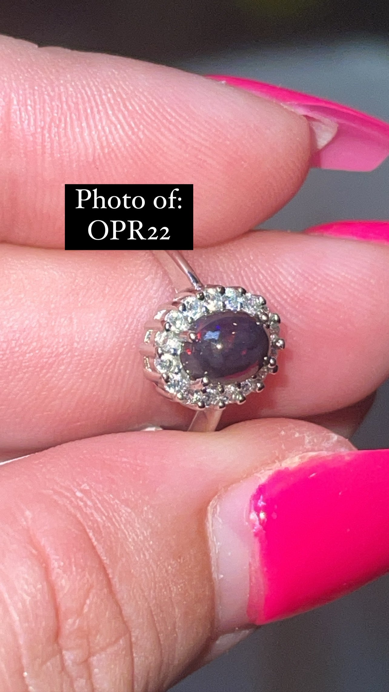Ethiopian Welo Opal 925 Sterling Silver Adjustable Ring (Choose Your Own)