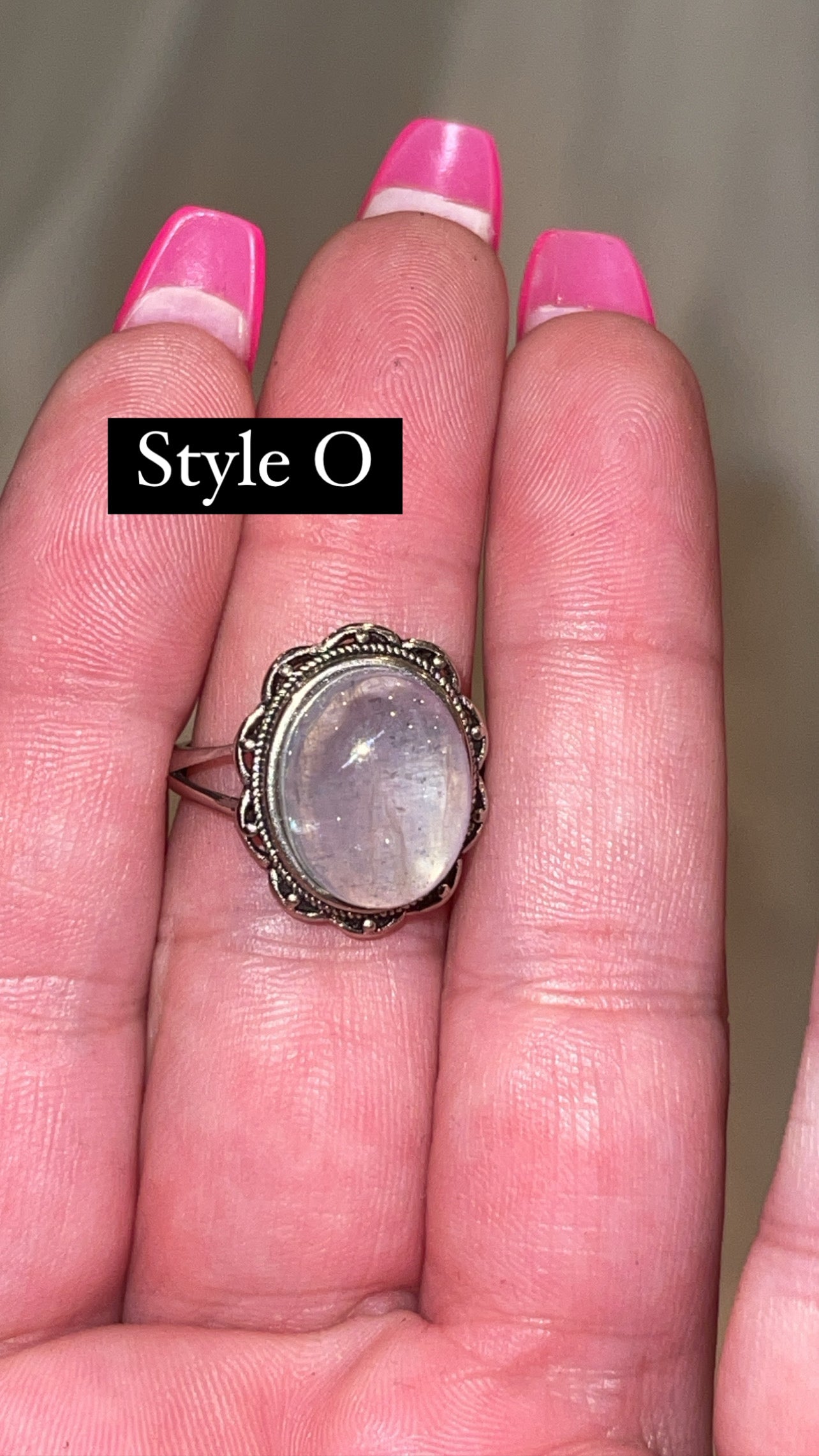 Aquamarine AAA Adjustable Ring