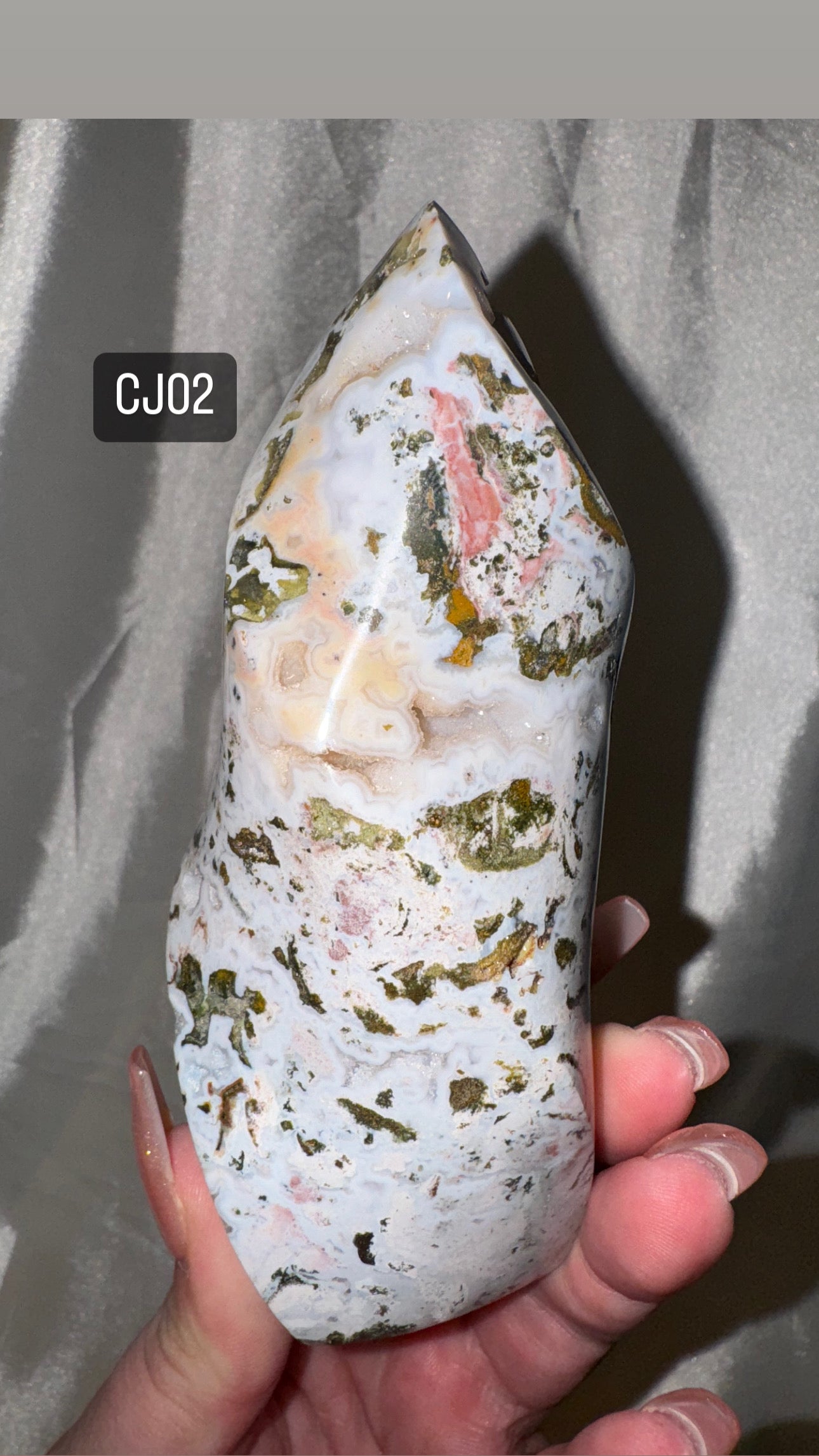 Cosmic Ocean Jasper AAA Flames