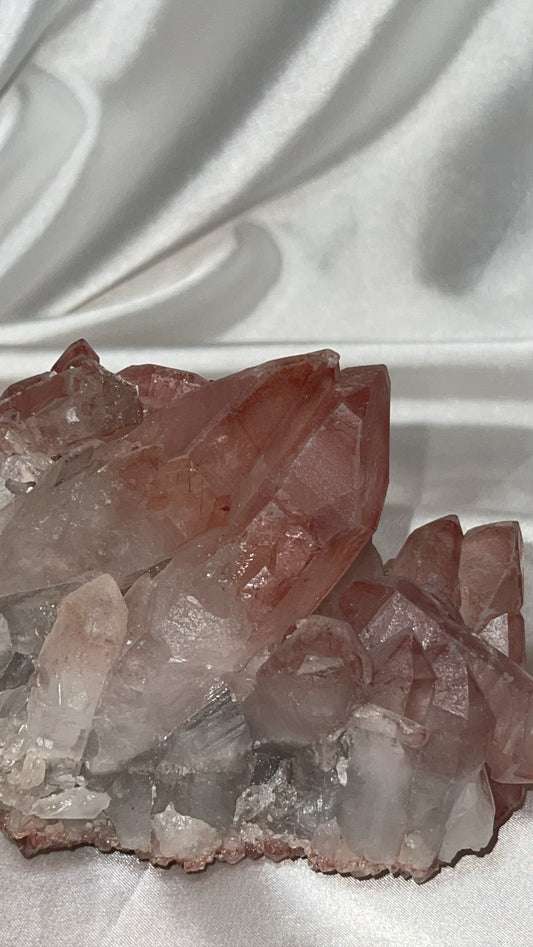 Scarlet Temple Lemurian XL Cluster