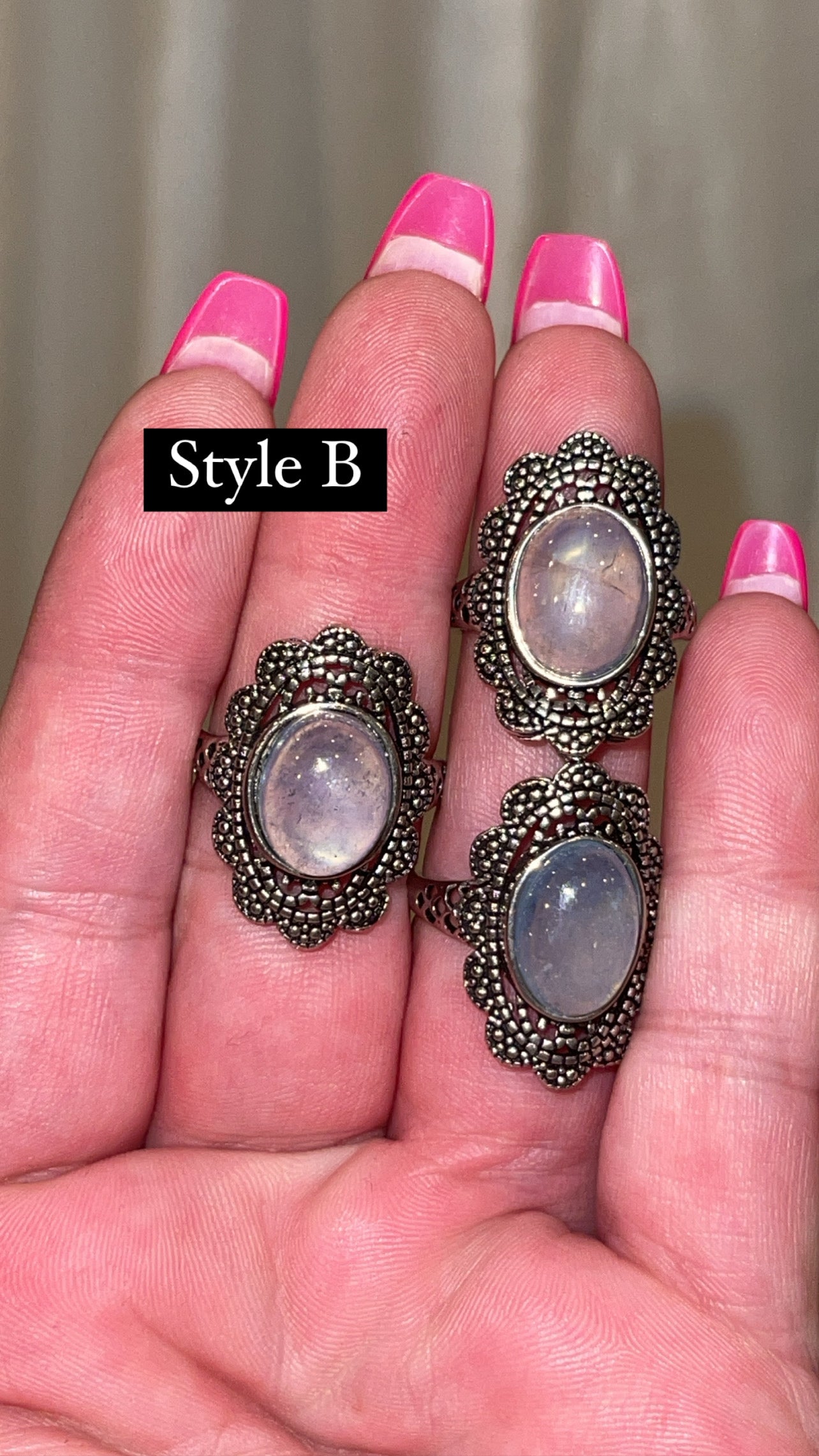 Aquamarine AAA Adjustable Ring