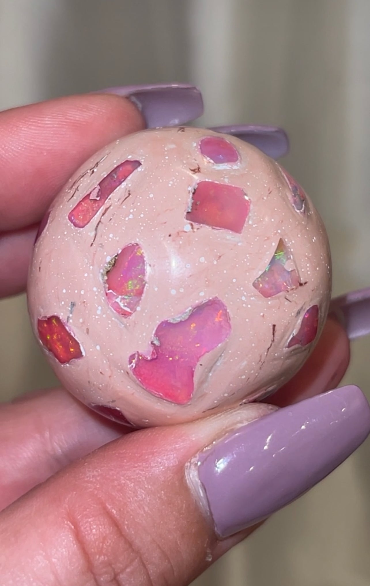 Mexican Fire Opal AAA Sphere