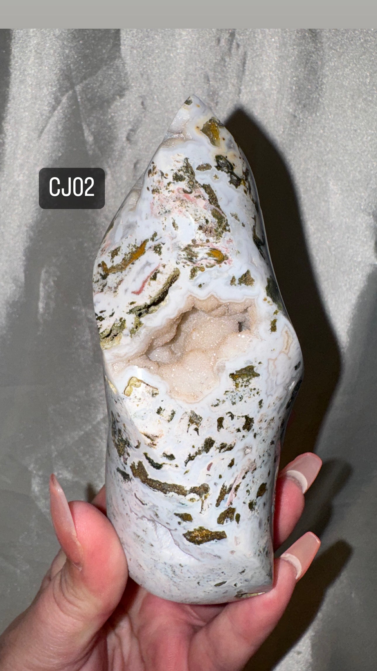 Cosmic Ocean Jasper AAA Flames