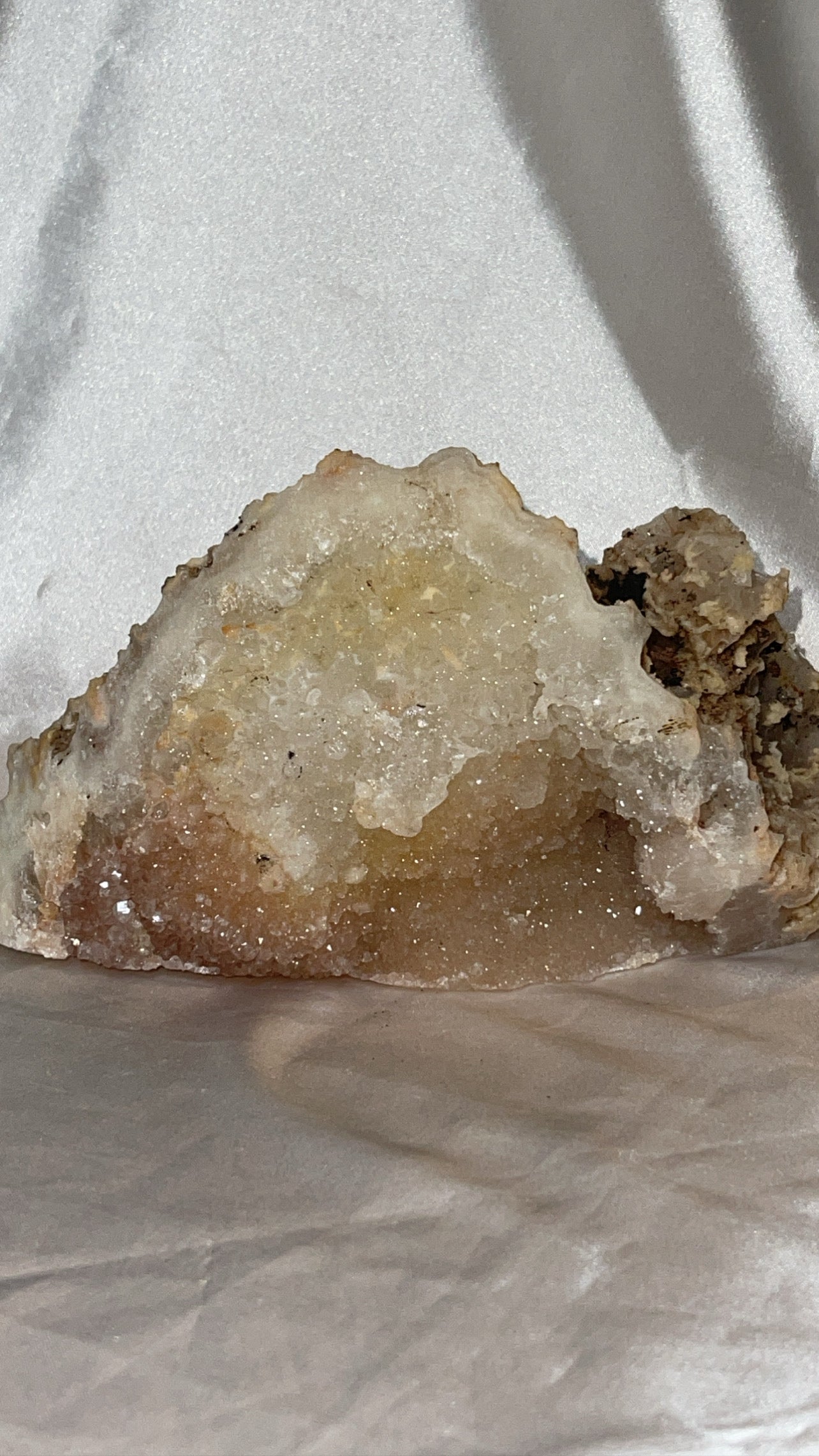 Druzy Pink Amethyst Large Cut Base