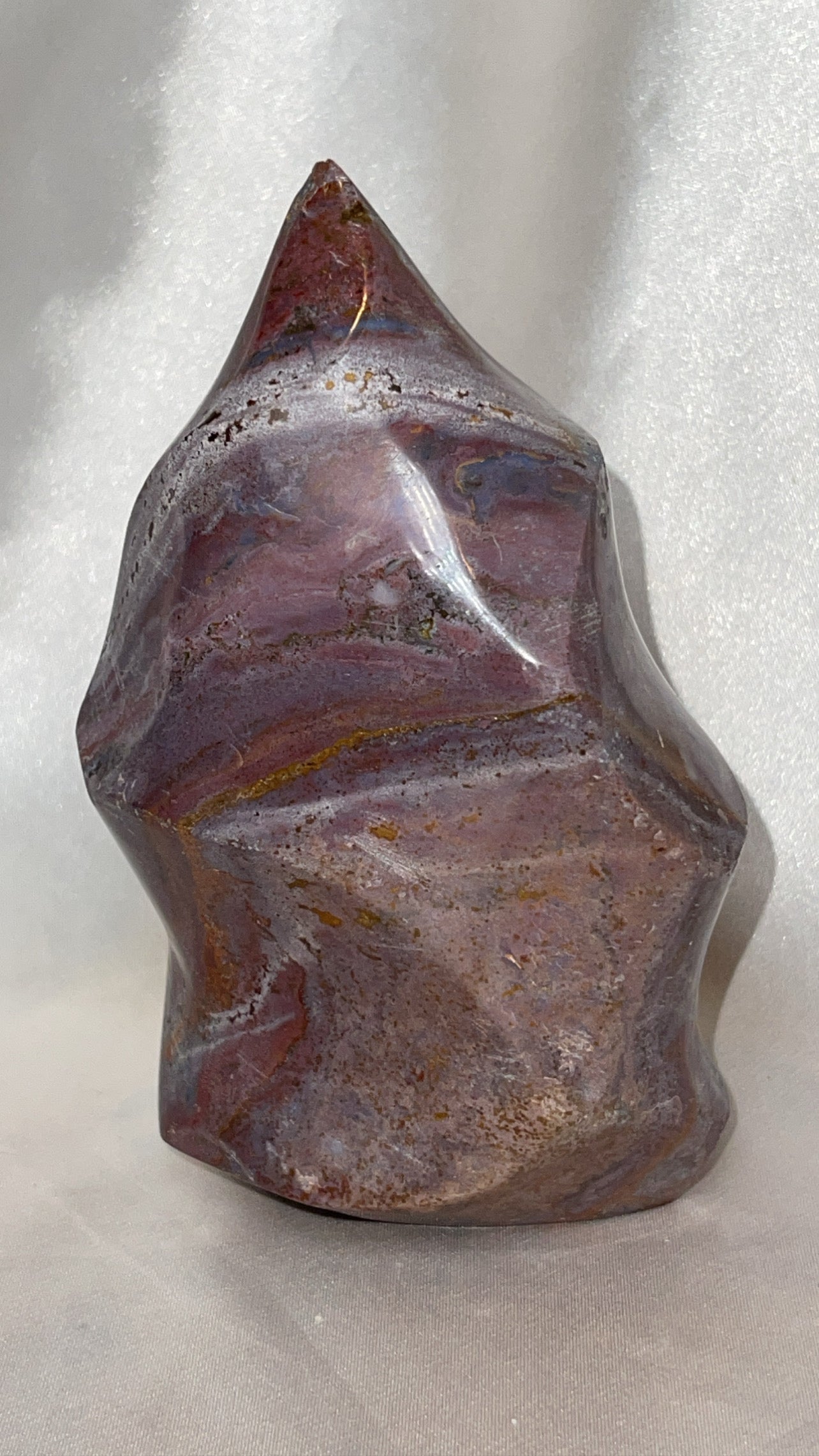 Pink/Purple Ocean Jasper AAA Large Flame